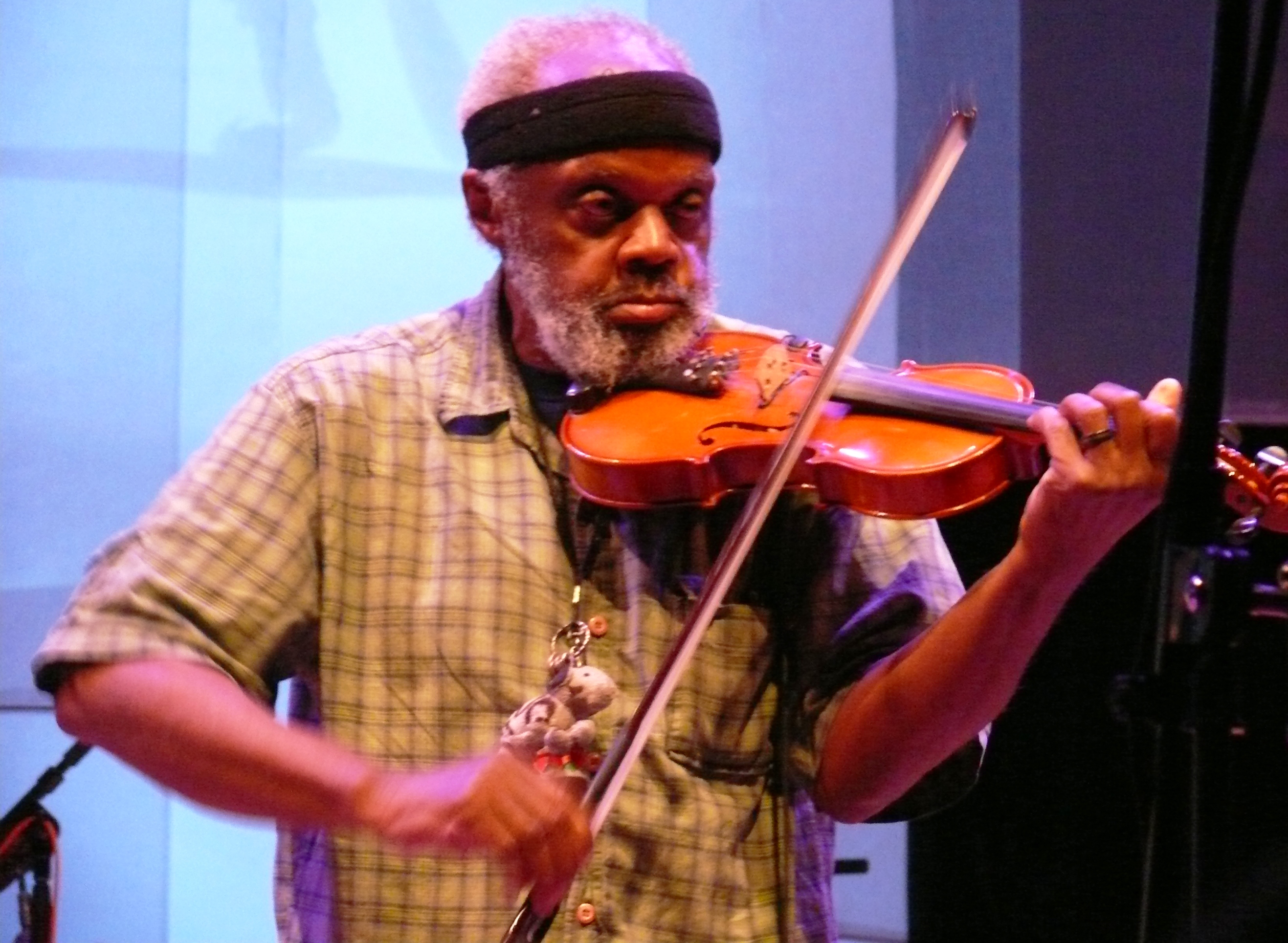 Henry Grimes at the Vision Festival, NYC in June 2012