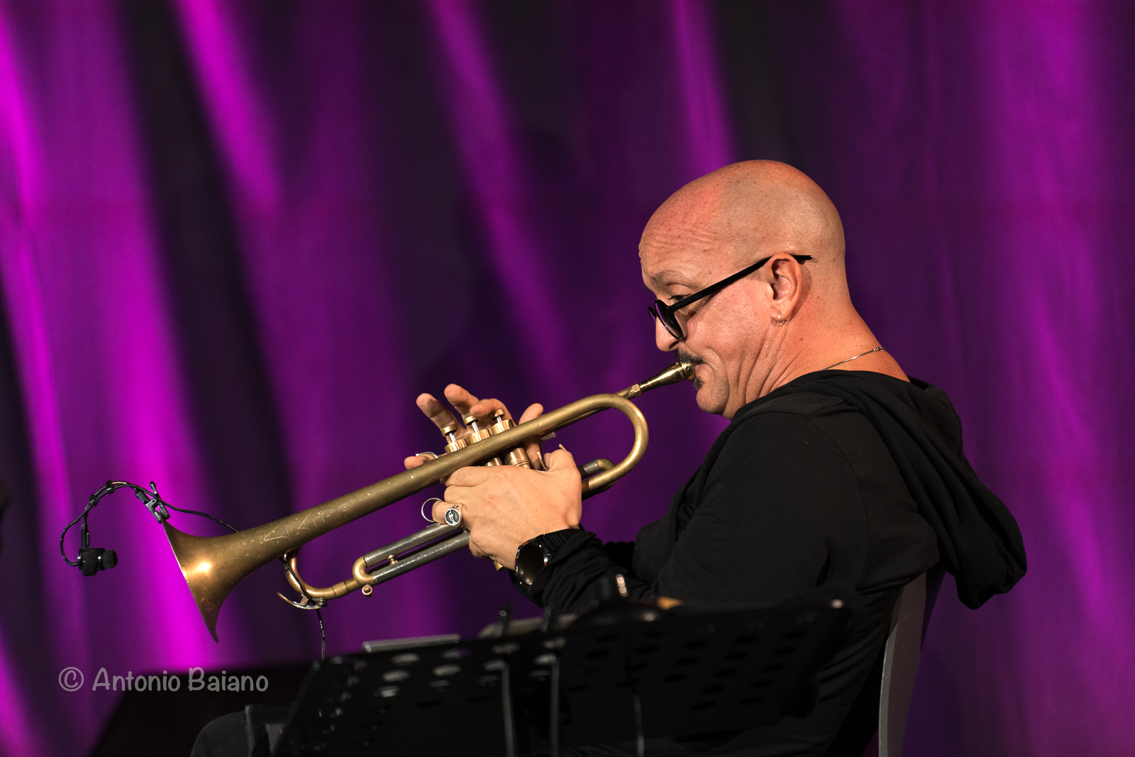 Giovanni Falzone — jazz photo by Antonio Baiano | All About Jazz