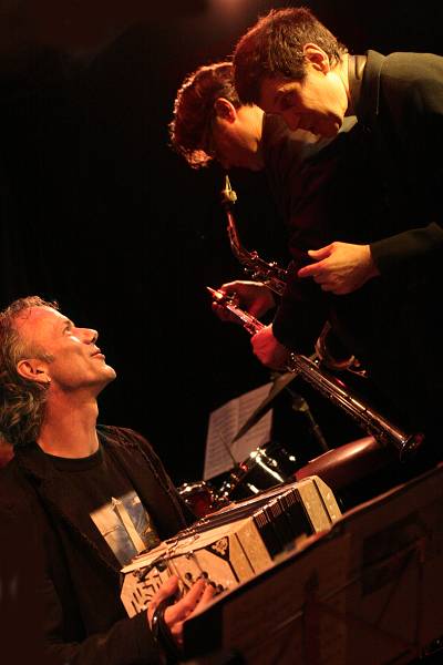 Alain Ray, Stefano Saccon and Eduardo with "Libertango" at L'Ecurie, Geneva, Switzerland, March 2006
