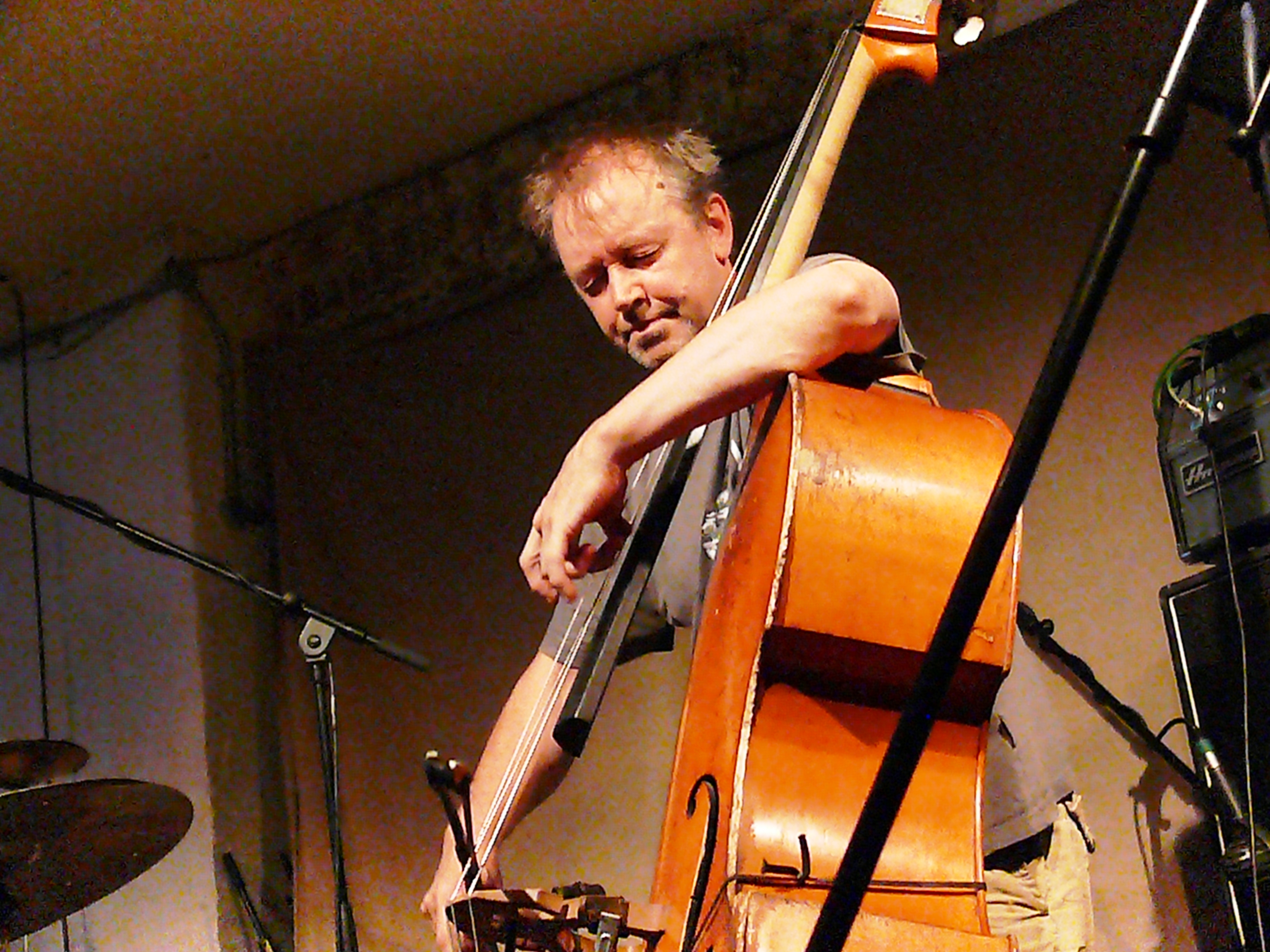 John Edwards at Cafe Oto, London in August 2017