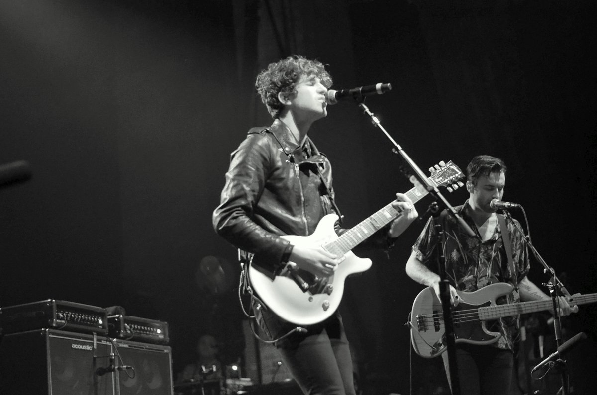 the Kooks at the Paramount in Huntington, ny on 10-9-14.