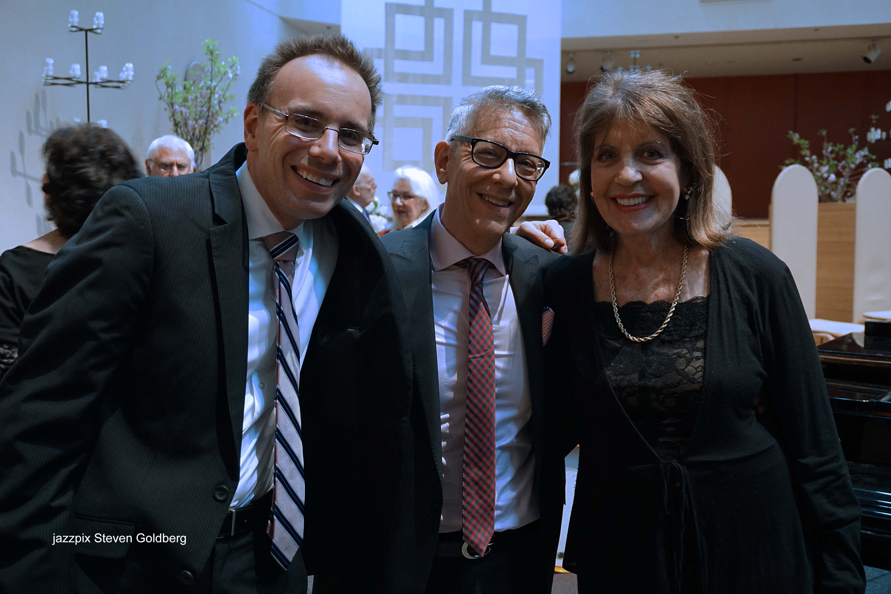 Ted Firth, Ben Cassara and Carol Fredette