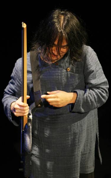 Stomu Takeishi with "Ahmad Mansour - Public Domain" at the Amr Jazz Festival, Alhambra, Geneva, Switzerland, April 2006