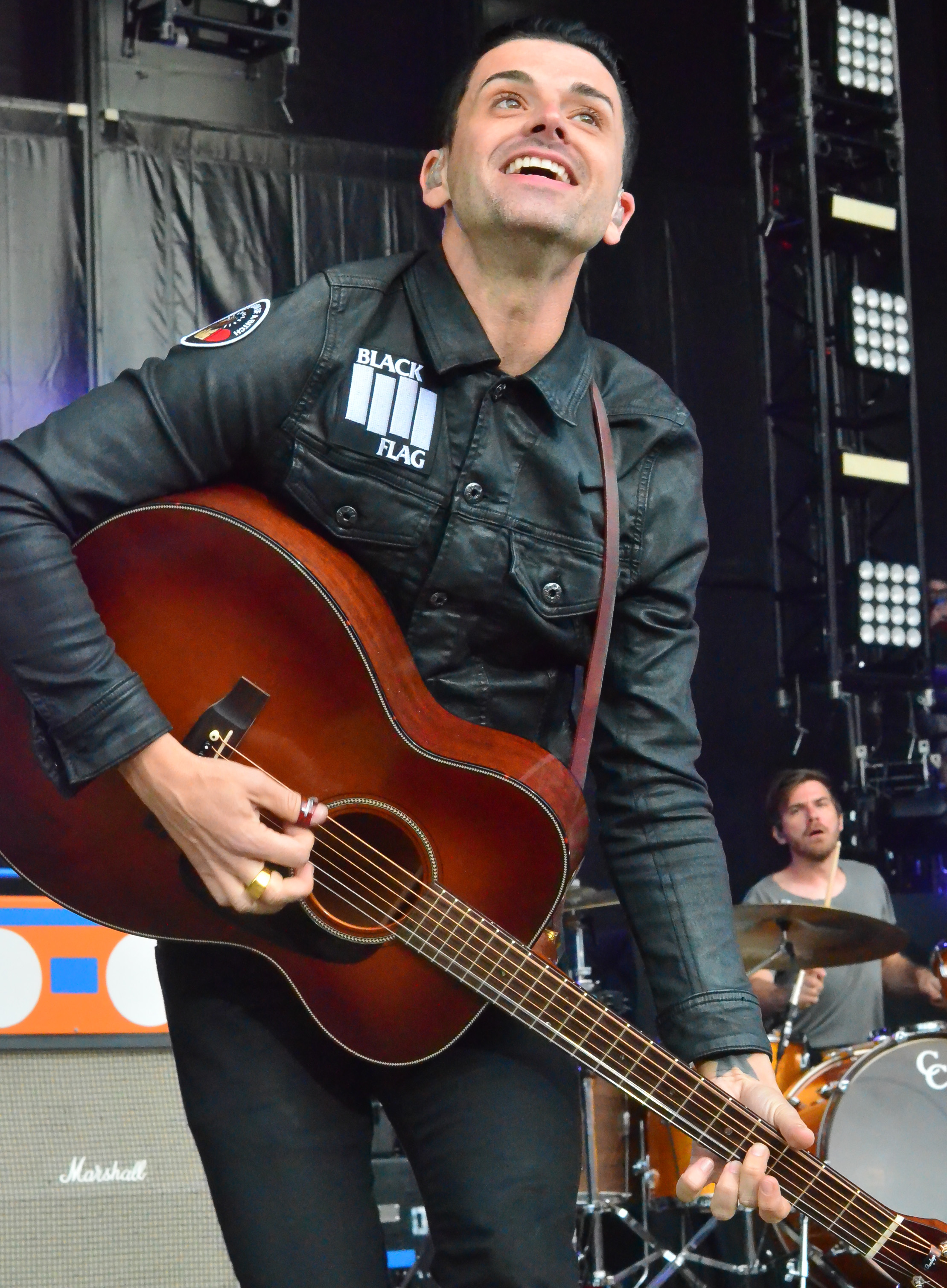 Dashboard Confessional at Nikon at Jones Beach Theater on 6-21-15.
