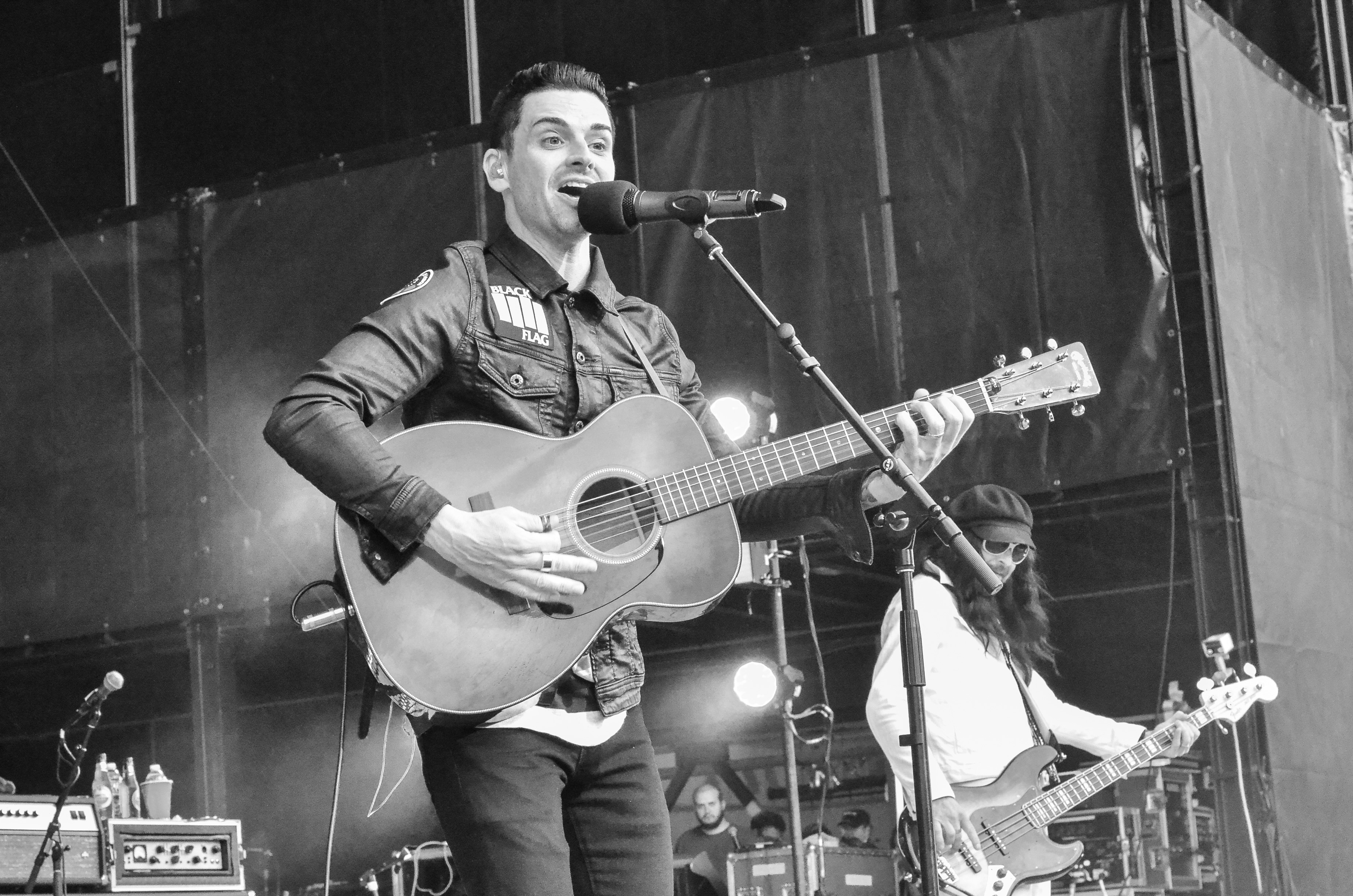 Dashboard Confessional at Nikon at Jones Beach Theater on 6-21-15.