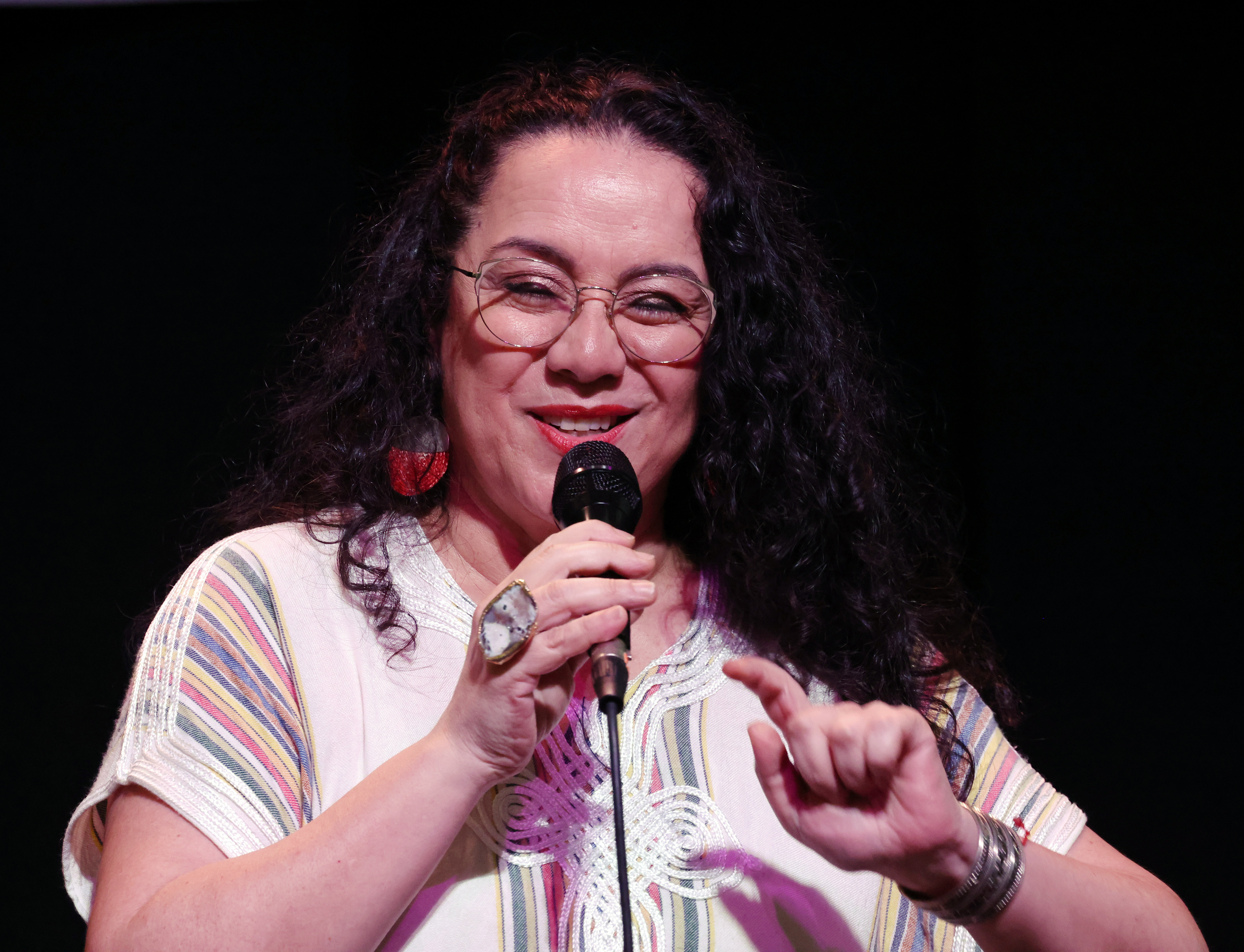 Claudia Acuna at the 2025 Rochester International Jazz Festival
