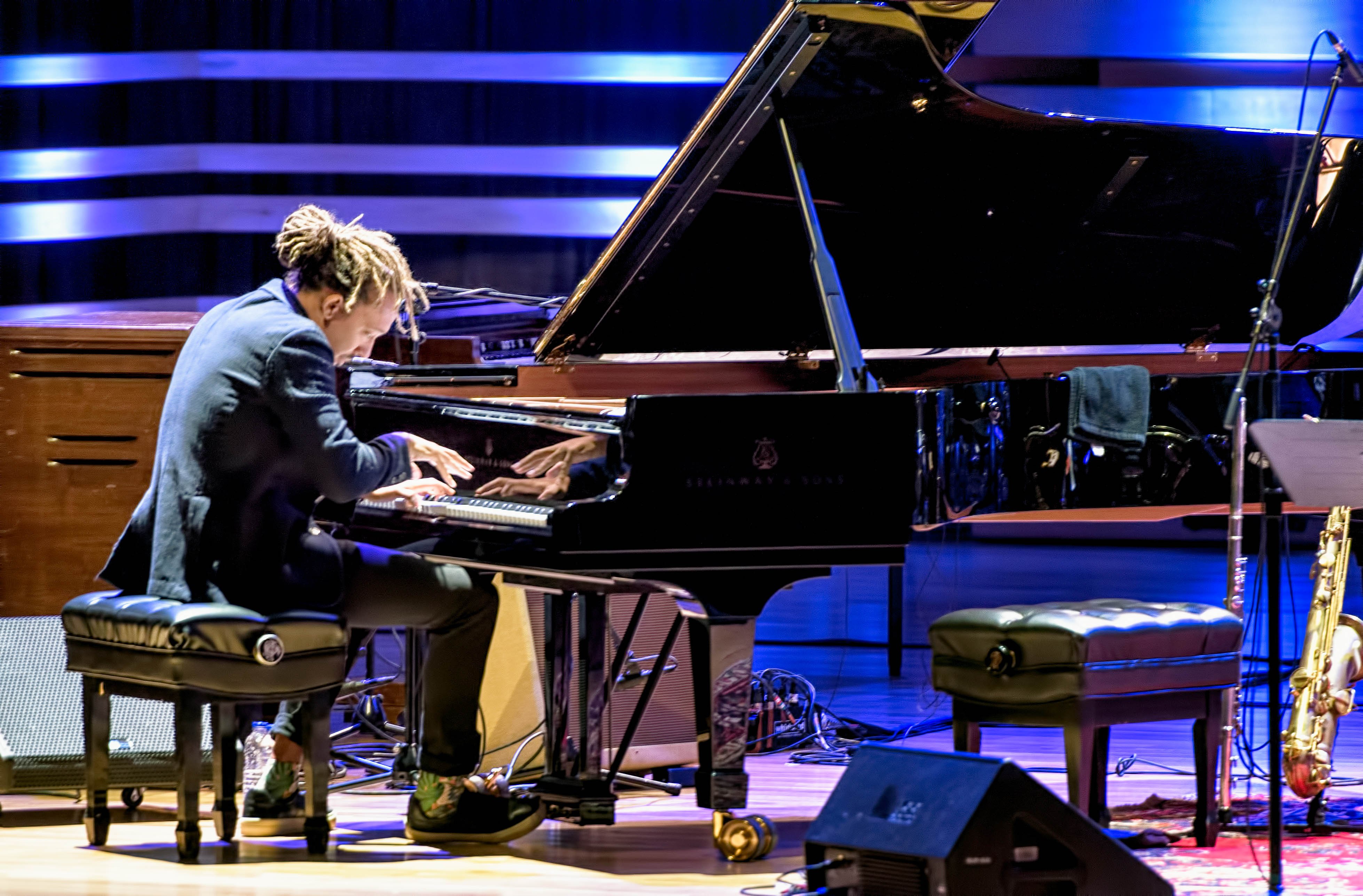 Gerald Clayton with the Charles Lloyd Quartet at The Montreal International Jazz Festival 2017