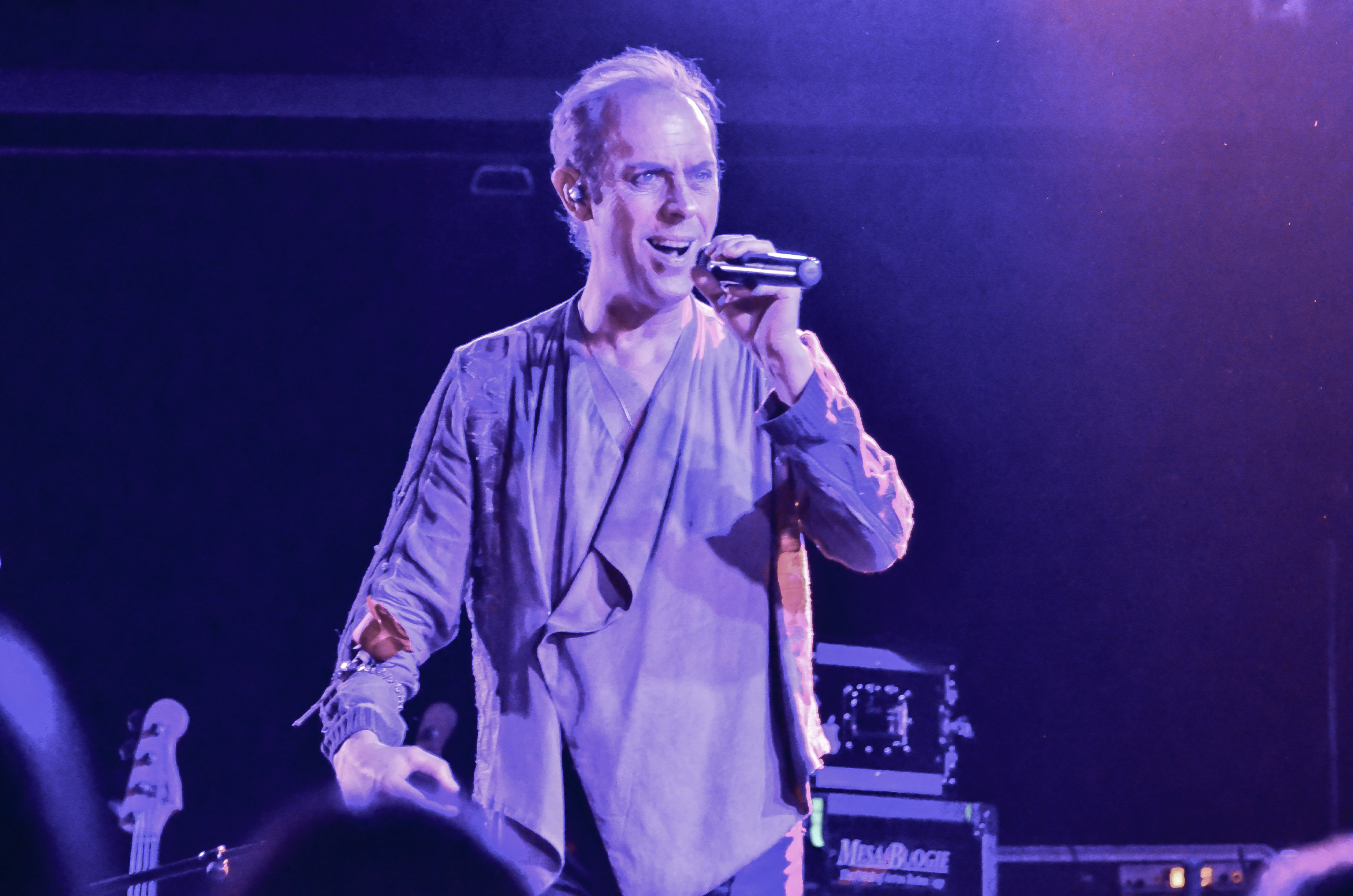 Peter Murphy at Le Poisson Rouge in NYC on 4-22-2016. 