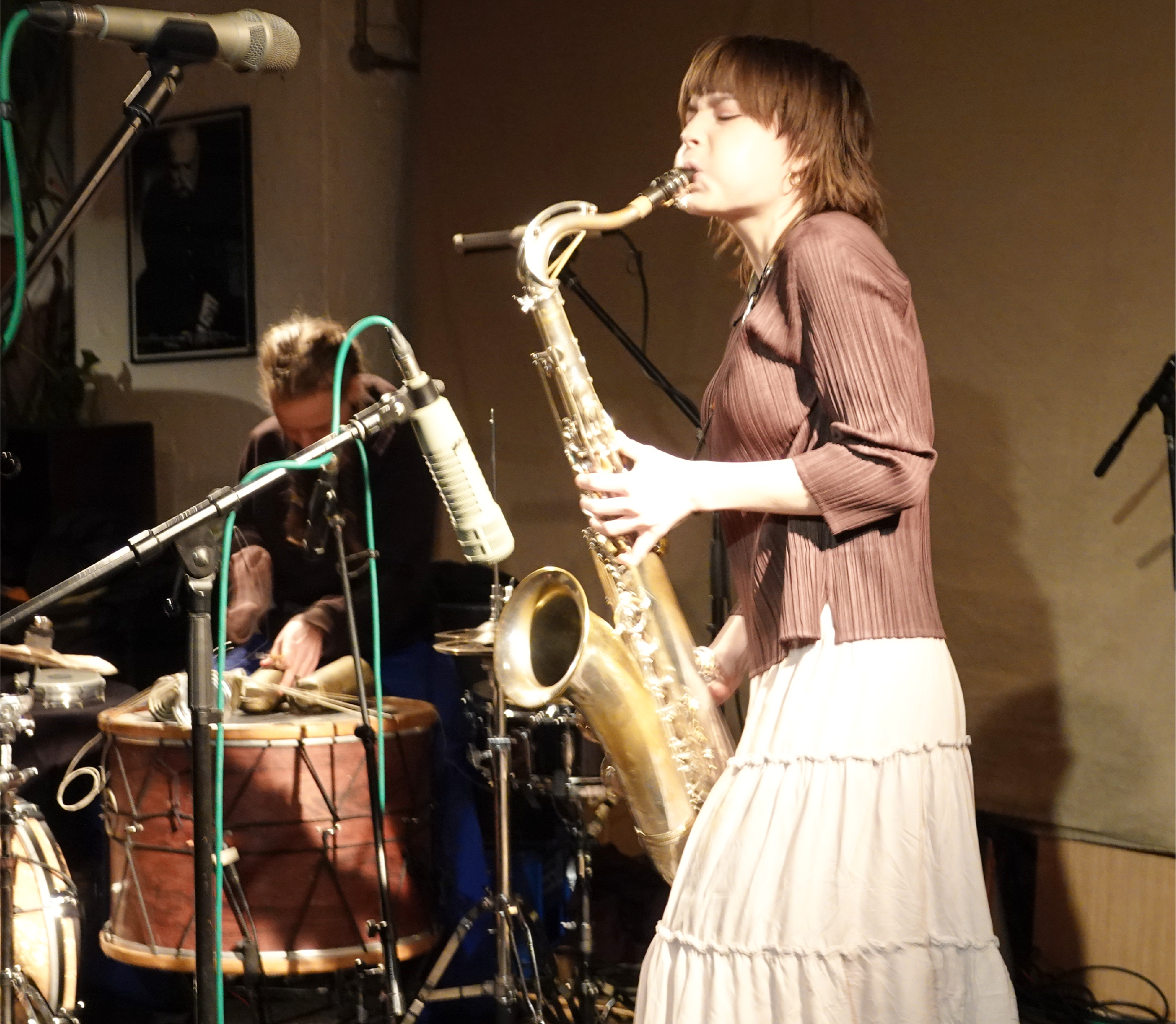 Camille Emaille & Zoh Amba at Cafe Oto Peter Brotzmann Tribute