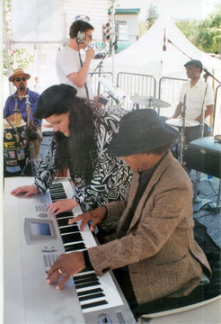 Freddy Redd, Sly Randolph, John Santos and Marcia Miget