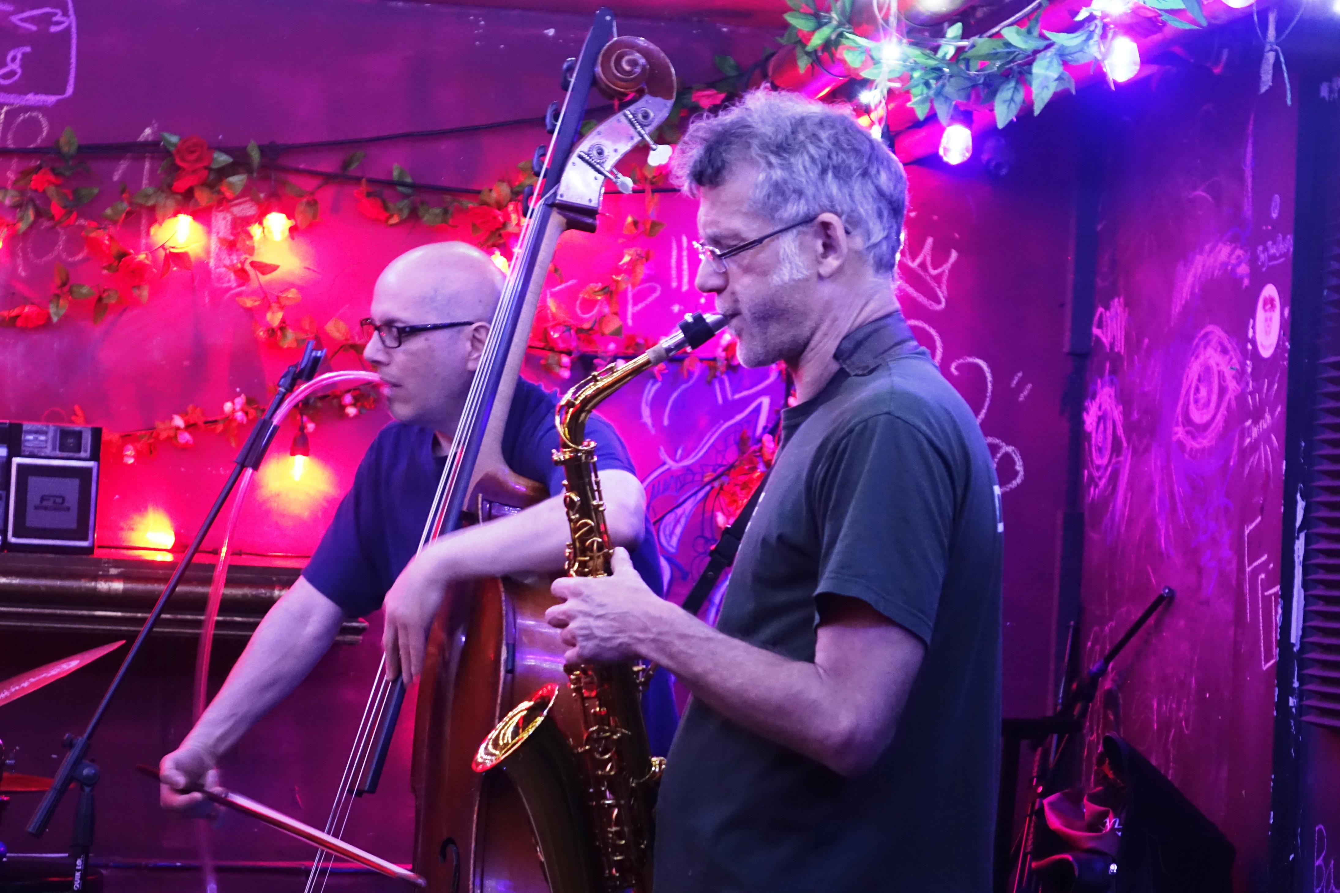 Charlie Sabatino and Welf Dorr at the Bushwick Public House, Brooklyn in May 2018