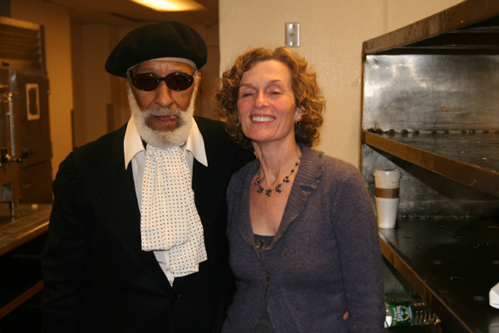 Sonny Rollins and Terri Hinte 1