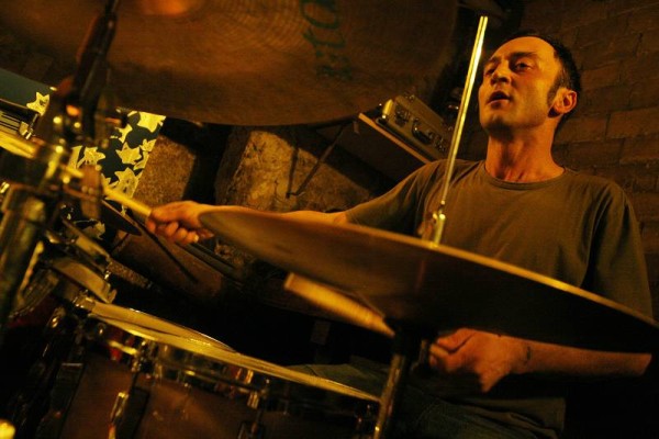 Francesco Miccolis During a Jam Session with "Francesco Miccolis, Guillaume Perret, Marc Mean and Alex Allflat" at the Cully Jaz