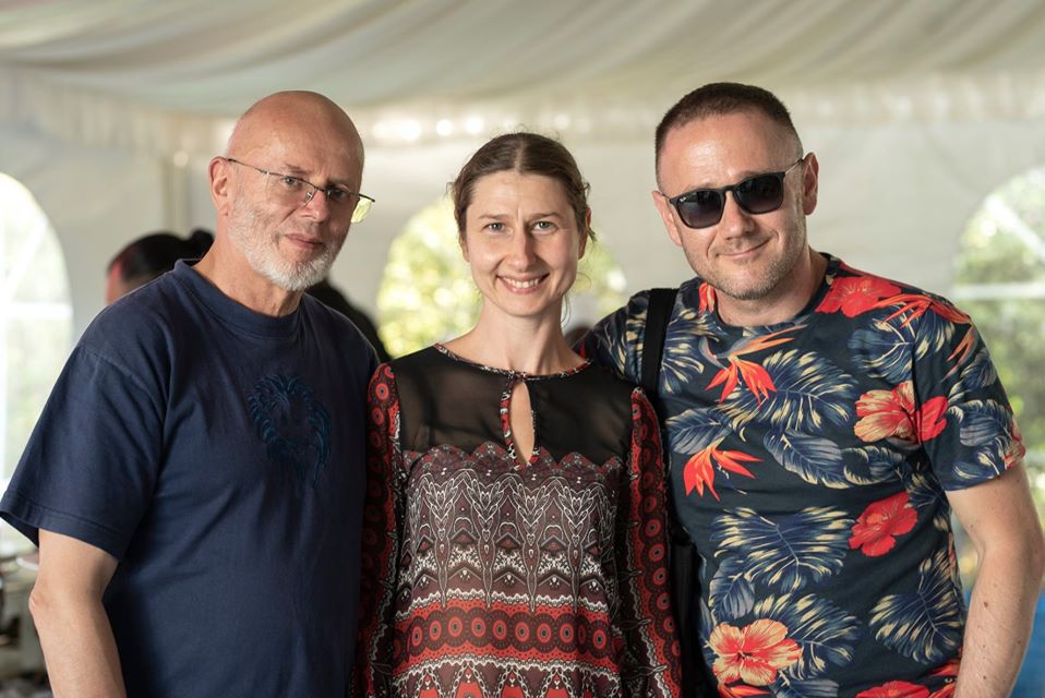 Sylwester Ostrowski with Poland Ambassador to Kenya