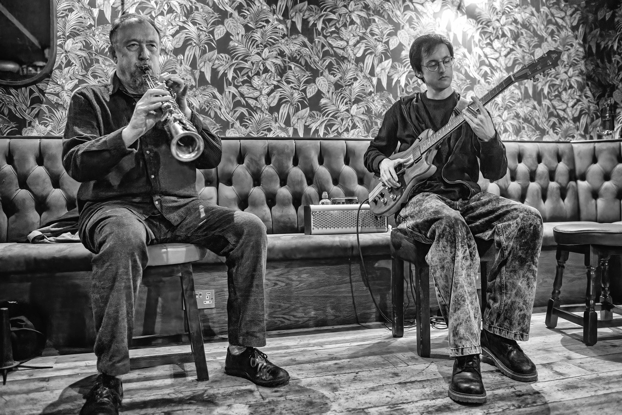 Julian Woods with John Butcher