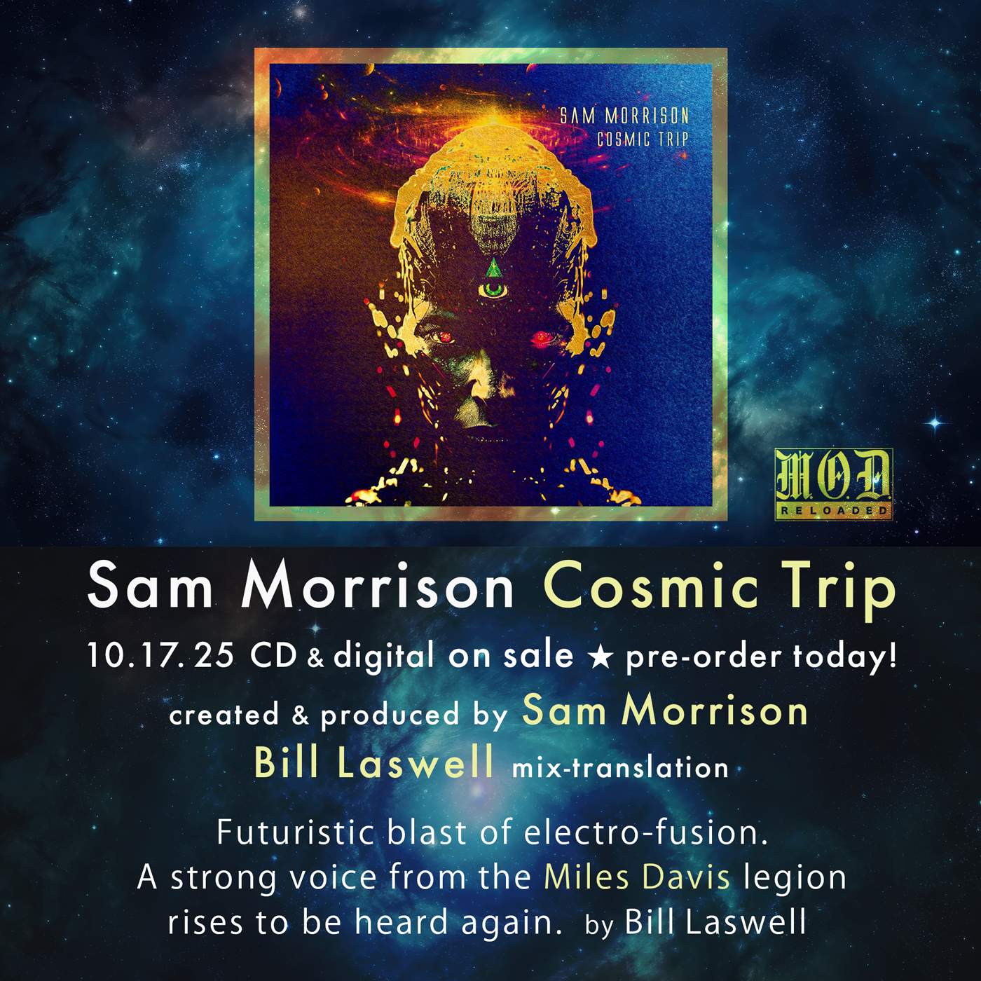 Cosmic Trip - Sam Morrison  — jazz photo by Sam Morrison | All About Jazz