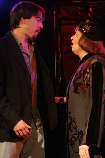 Matthieu Rossignely and Sheila Jordan at Amr, Sud Des Alpes, Geneva, Switzerland, 2005