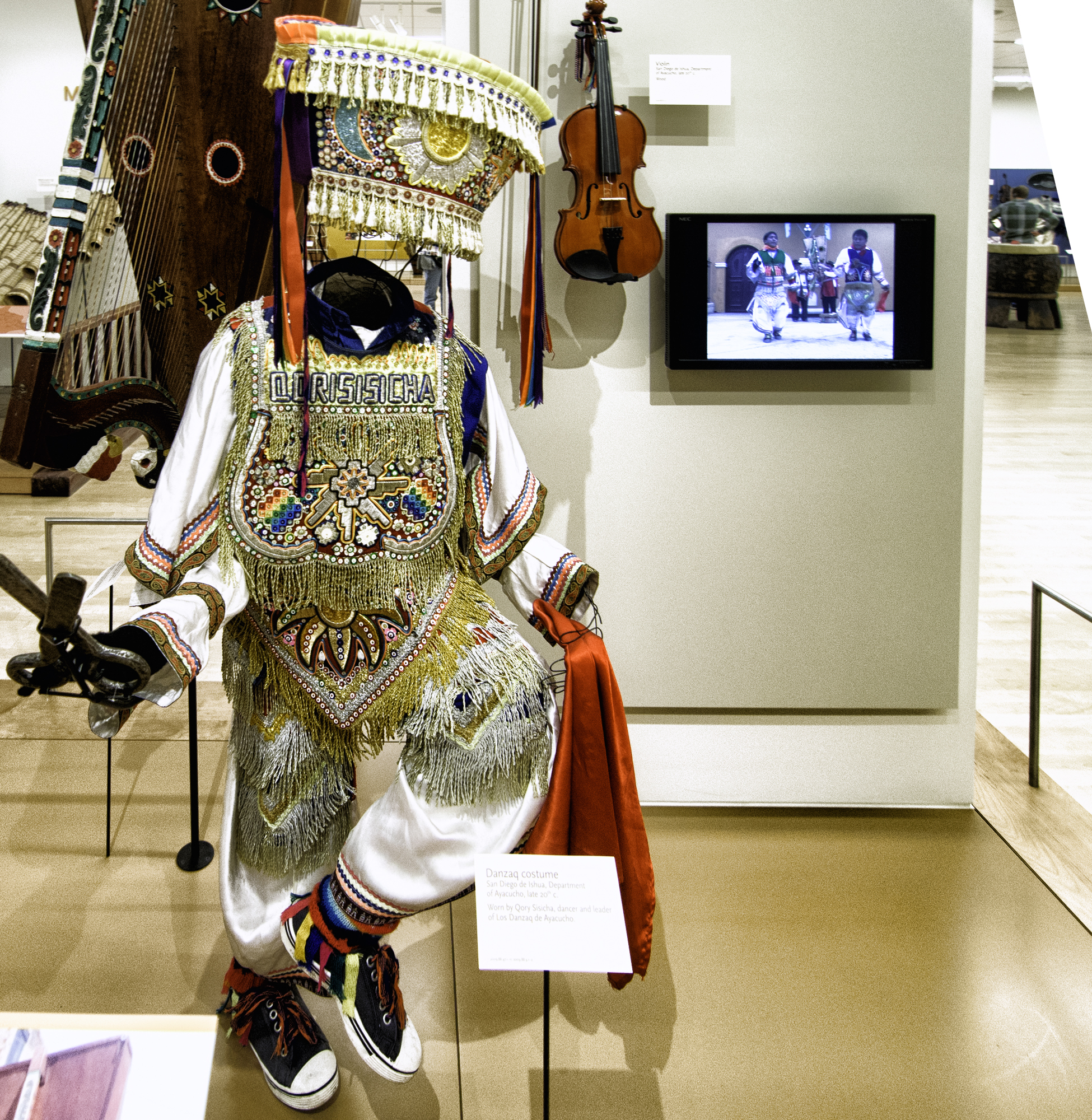 Danzaq Costume On Display At The Musical Instrument Museum (mim) In Phoenix