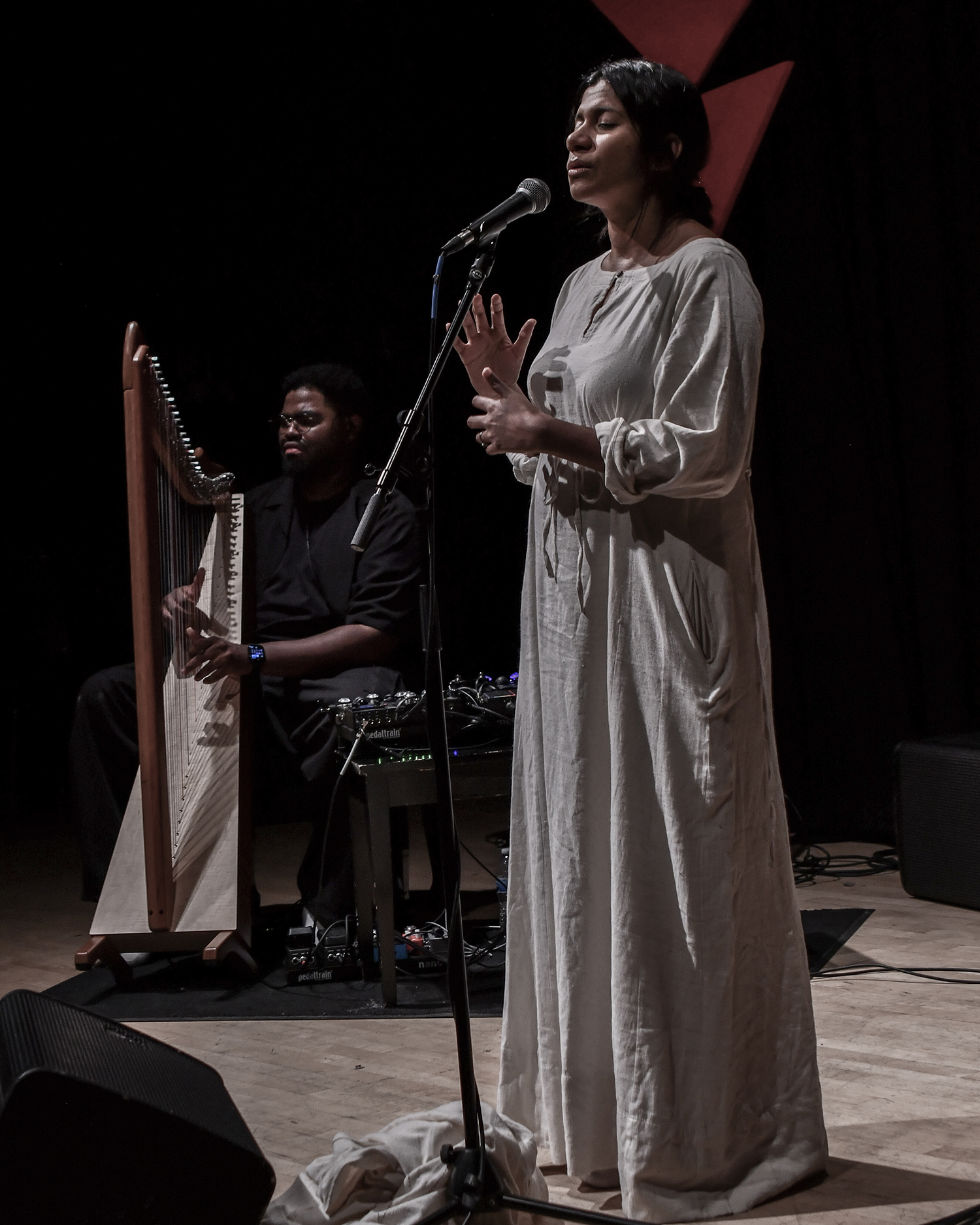 Ganavya with Charles Overton at Constellation Chicago September 12 2025
