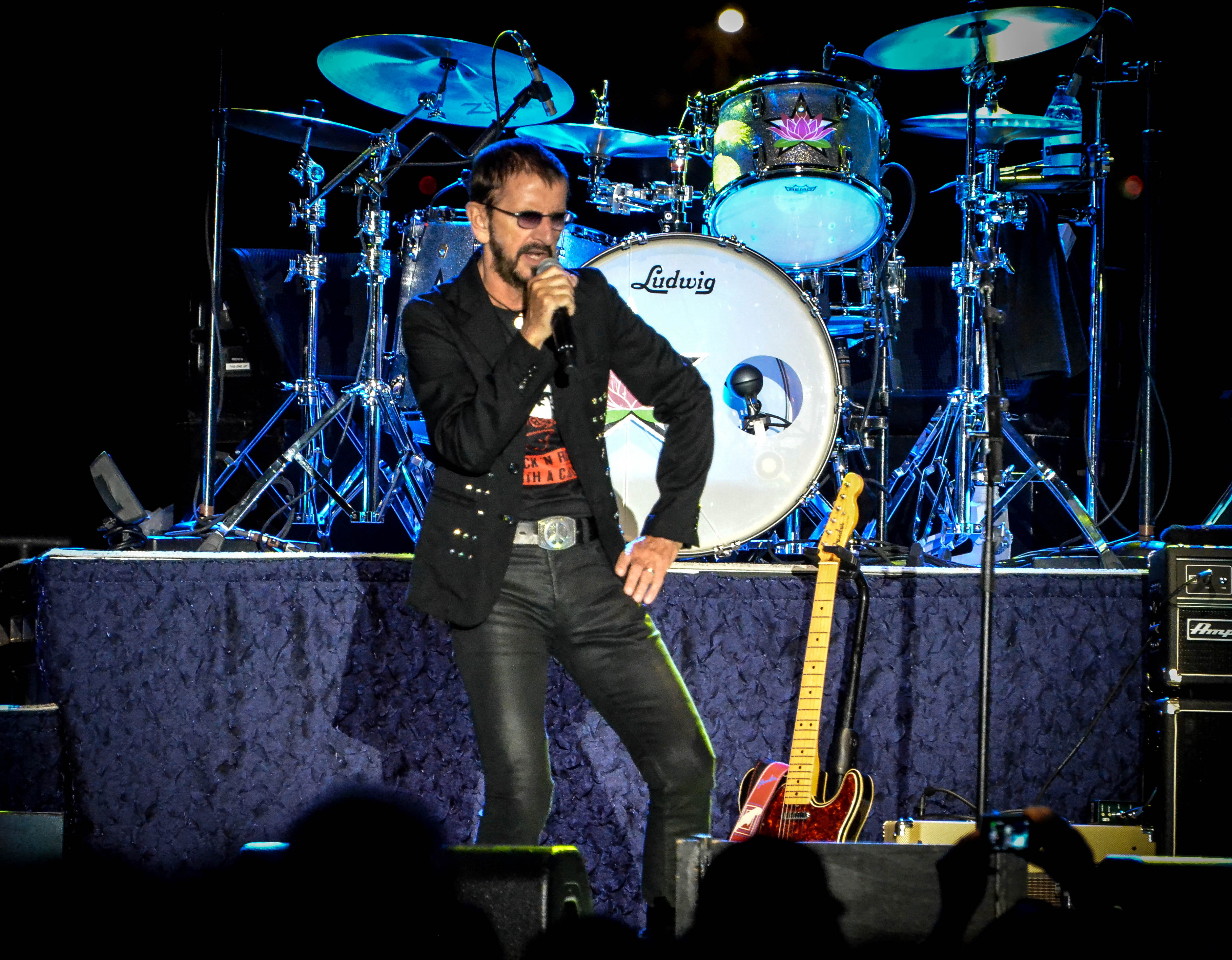 Ringo Starr and His All Starr Band at Pier 17 on August 18, 2019. 