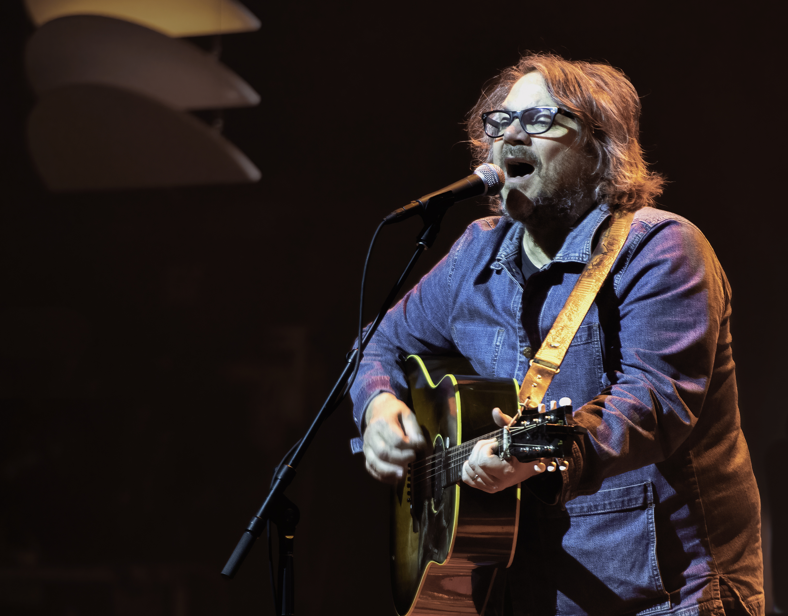 Jeff Tweedy with Wilco at the United Palace Theatre in NYC