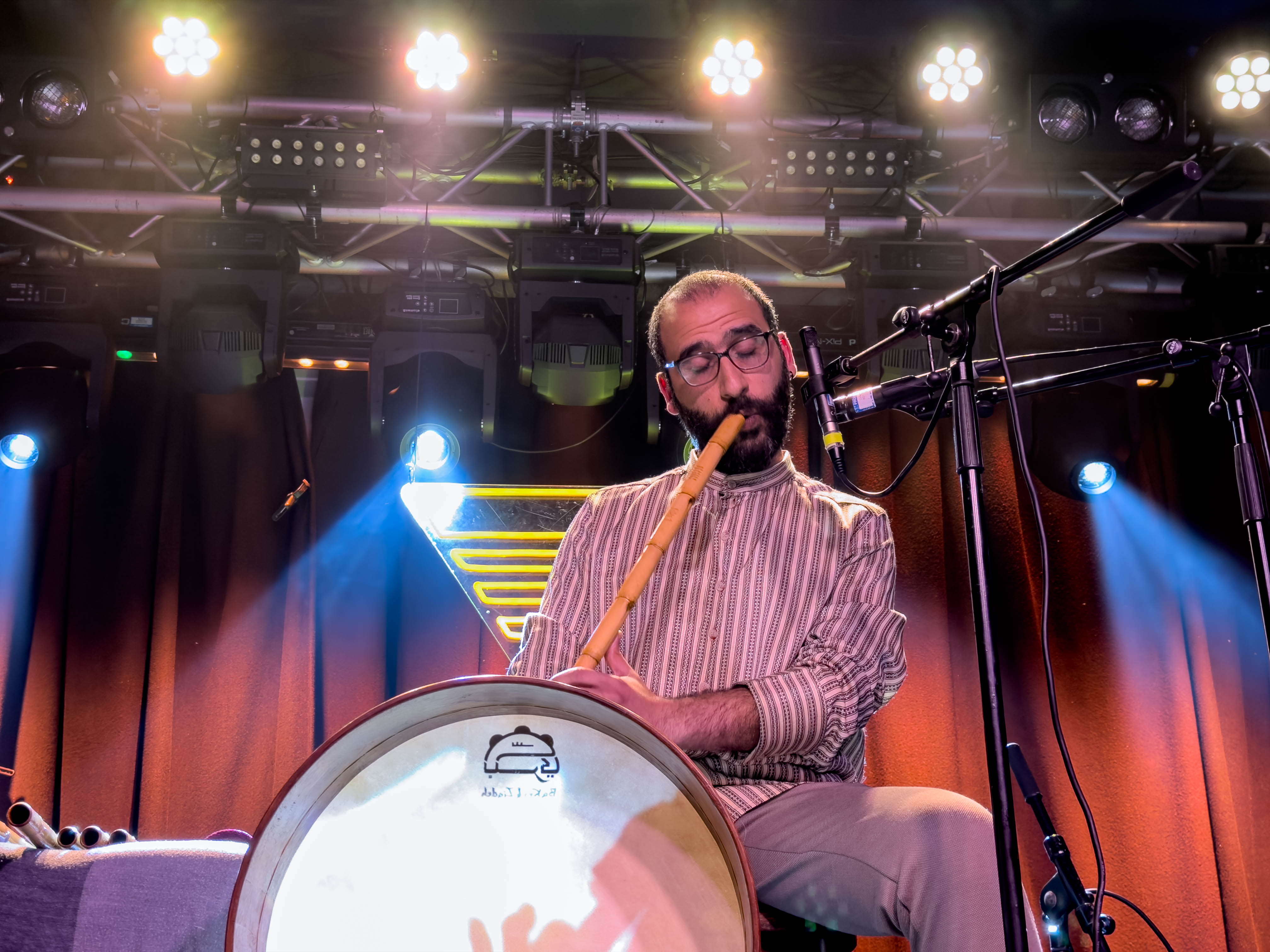Faris Ishaq performs at Oslo Bar in Hackney, London on 6 May 2025 hosted by Through The Noise (noisenigh239) — jazz photo by Richard Lipman | All About Jazz