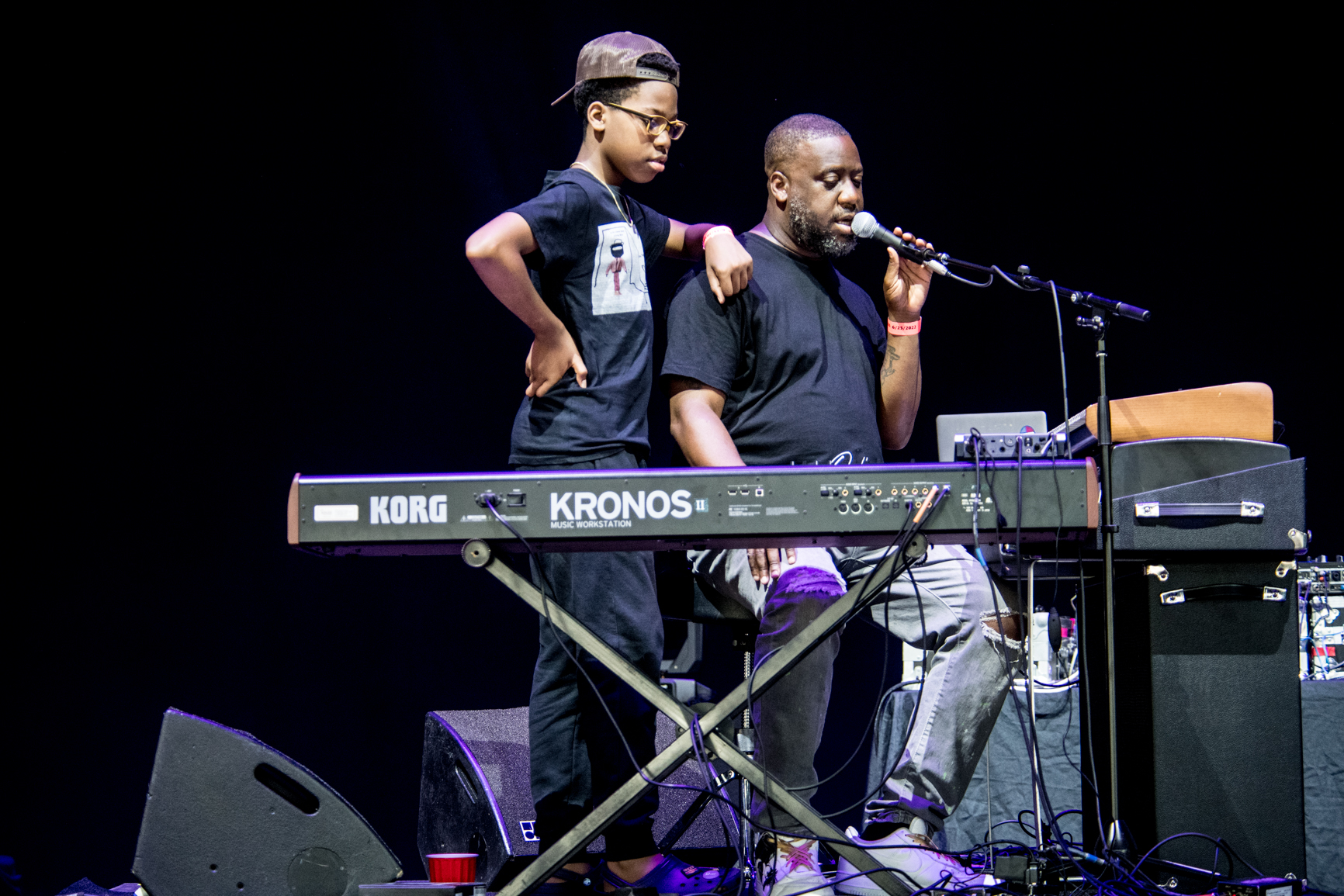 Robert Glasper at the 2022 Saratoga Jazz Festival