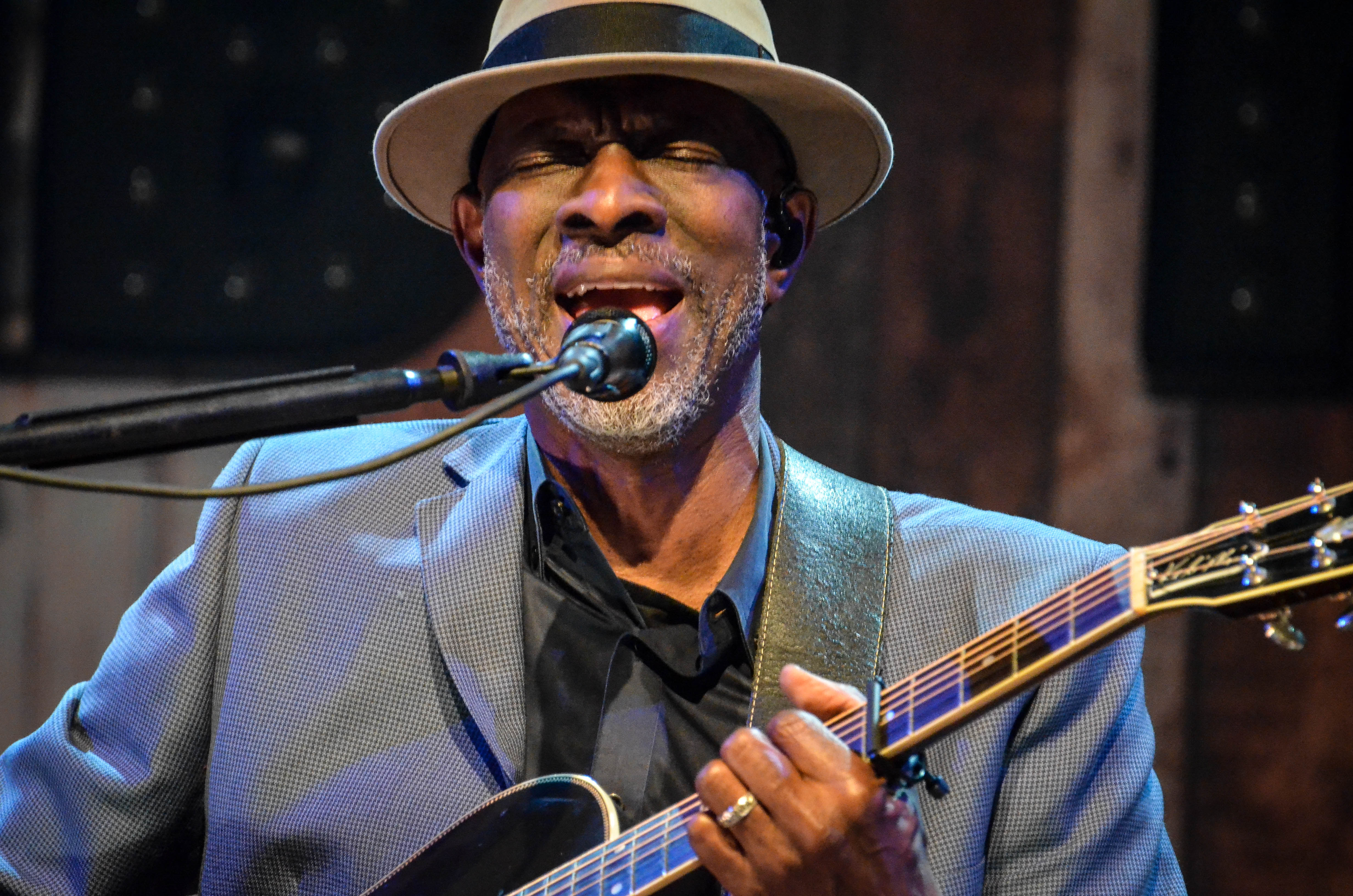 Keb' Mo' and Jontavious Willis at The Space in Westbury on June  19, 2019. 