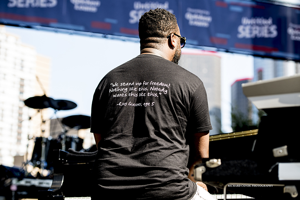 Robert Glasper at the 2017 Detroit Jazz Festival