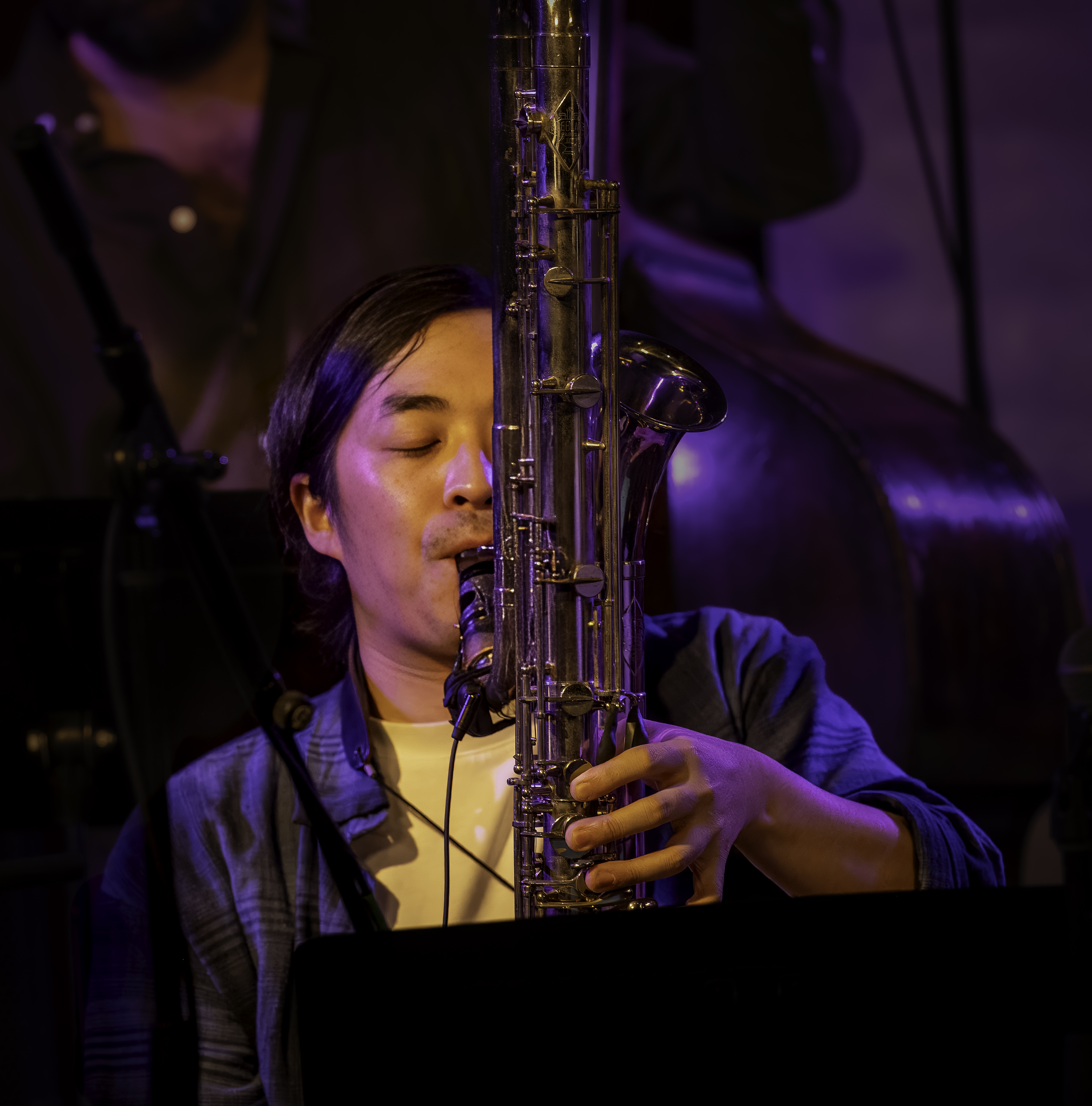 Yuma Uesaka With the Anna Webber Nonet at the NYC Jazz Gallery