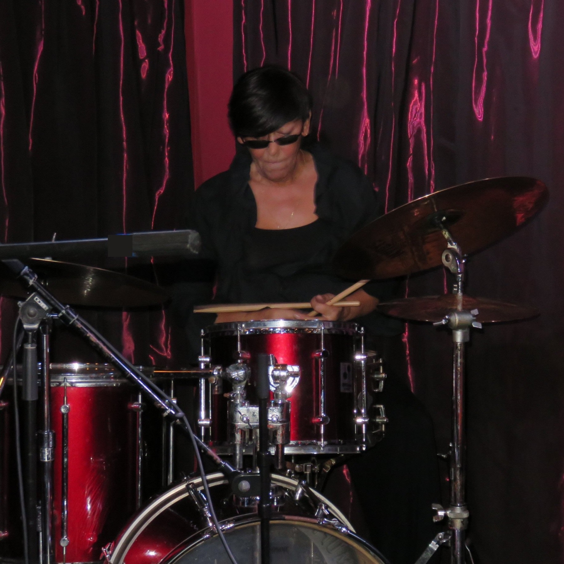 Billie Davies in 2017 at the Little Gem Saloon upstairs