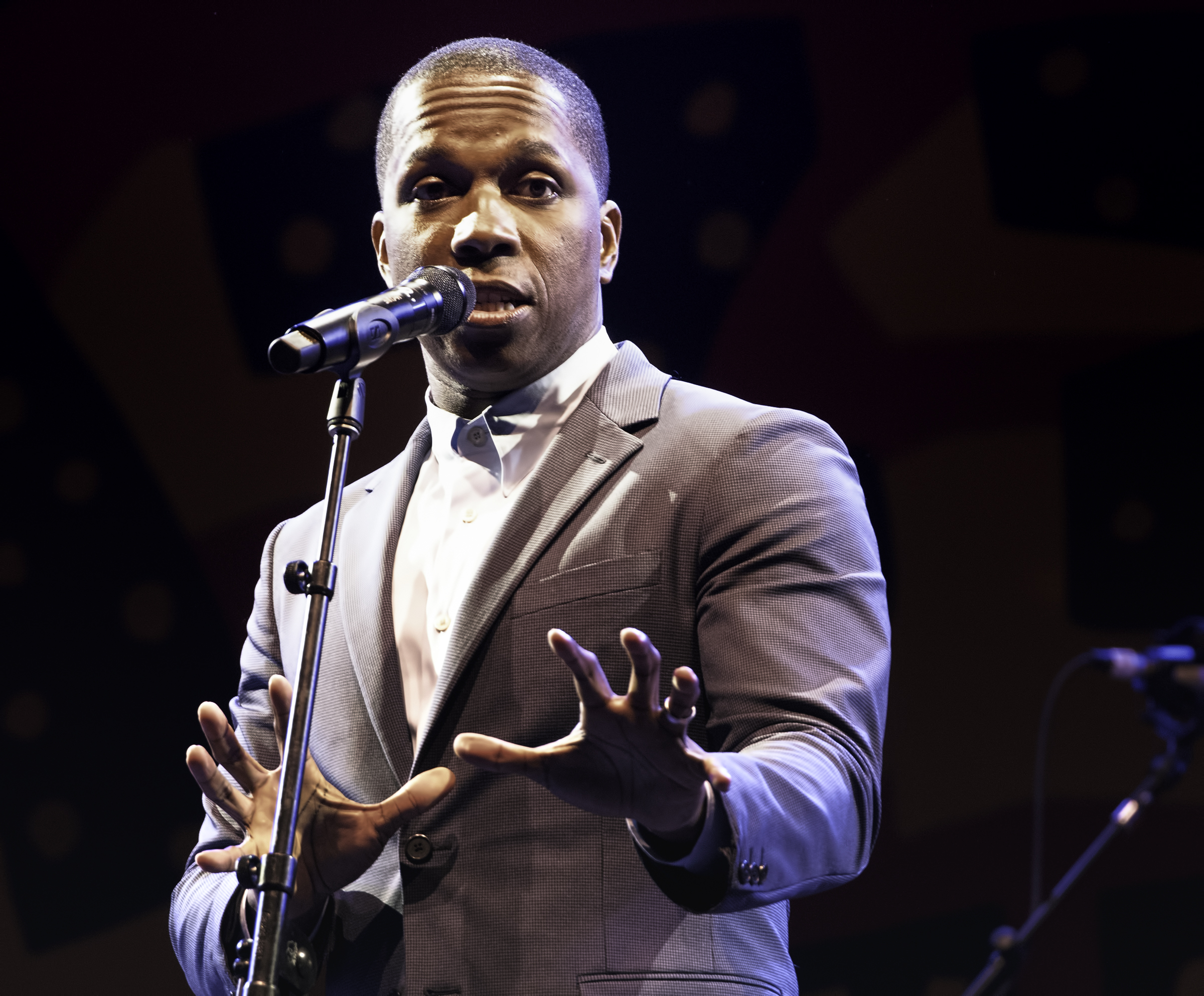 Leslie Odom Jr. at the Monterey Jazz Festival