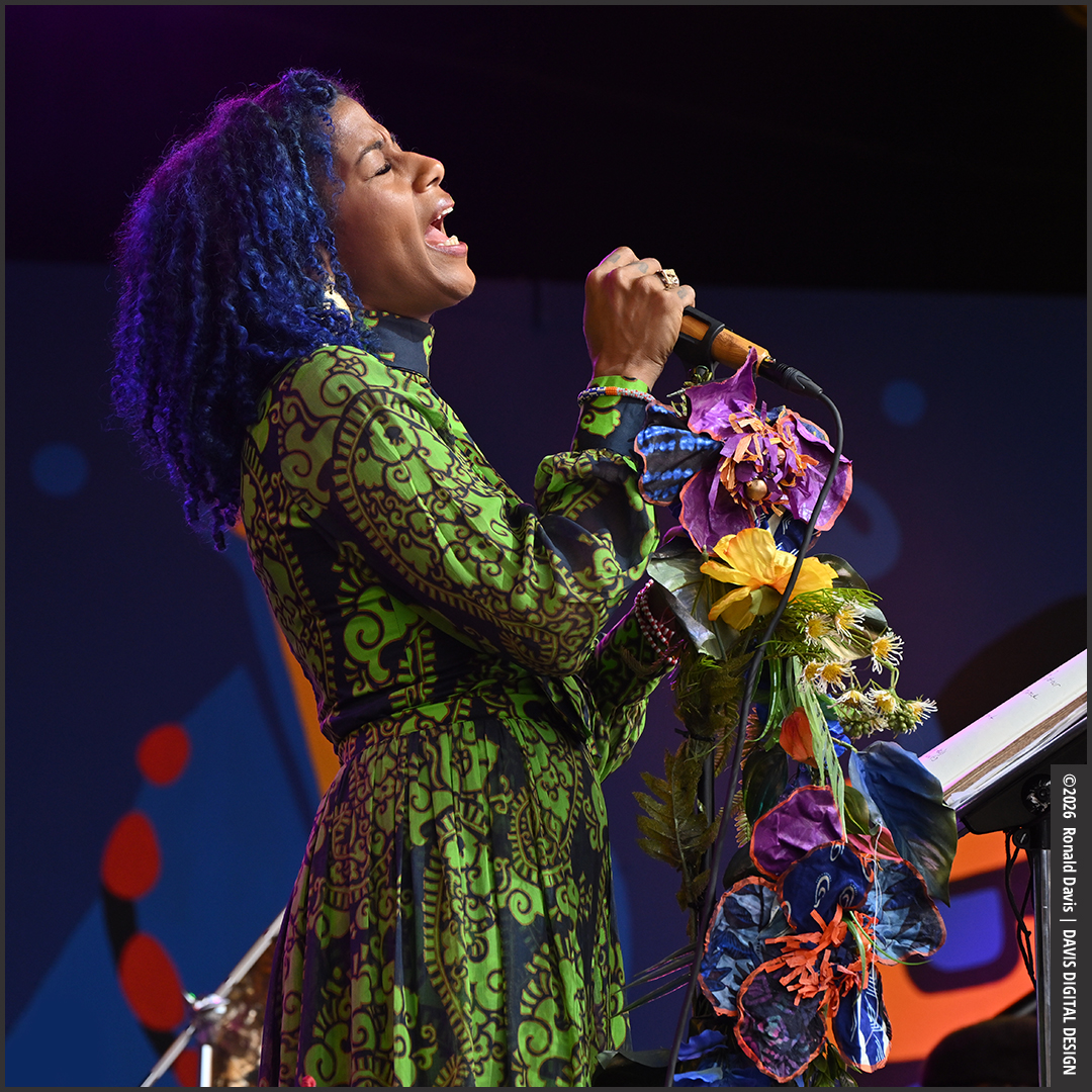 Aja Monet — jazz photo by Ronald Davis | All About Jazz