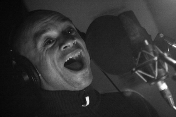 Ernie Odoom During the Recording of the CD of the Group "Lebocal" at Studio de la Buissonne, Avignon, France, March 2006