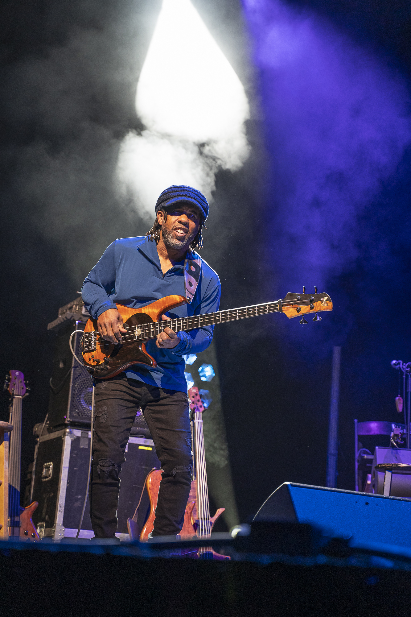 Victor Wooten with Bela Fleck & the Flecktones at the Salt Shed in Chicago
