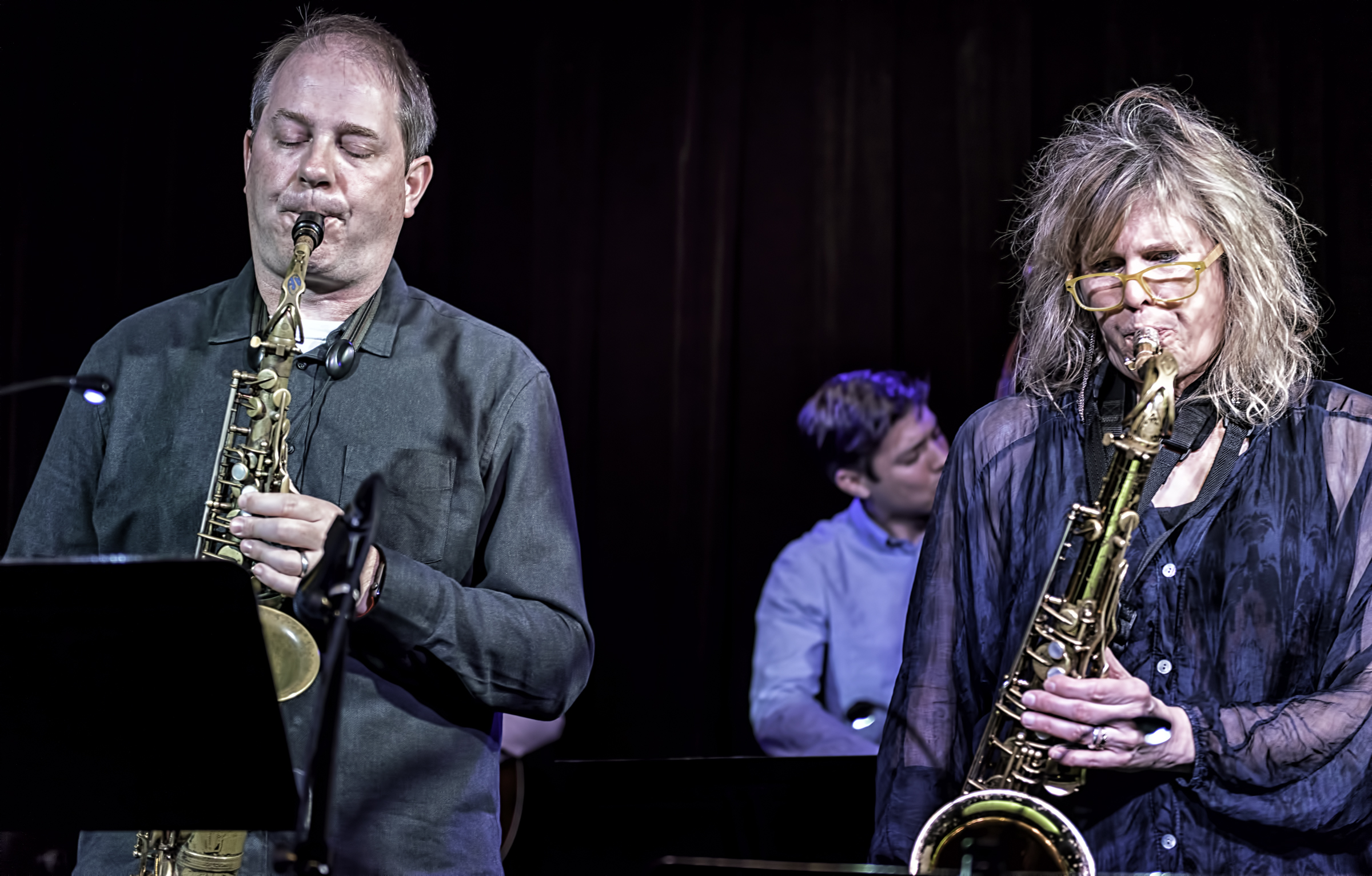 Mary Petrich And Eric Rasmussen With Will Goble's Audiodrama Octet At The Nash In Phoenix