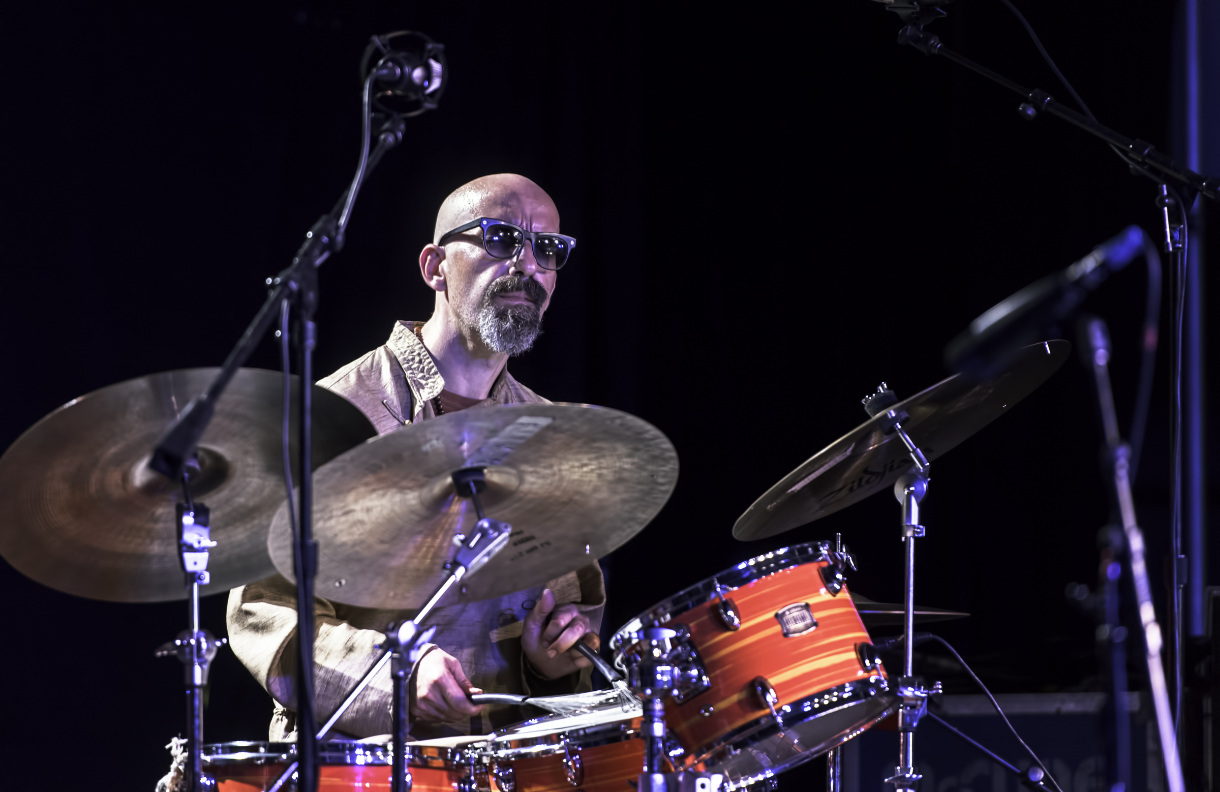 Lamy Istrefi with the Joe Lovano Classic Quartet at the Monterey Jazz Festival