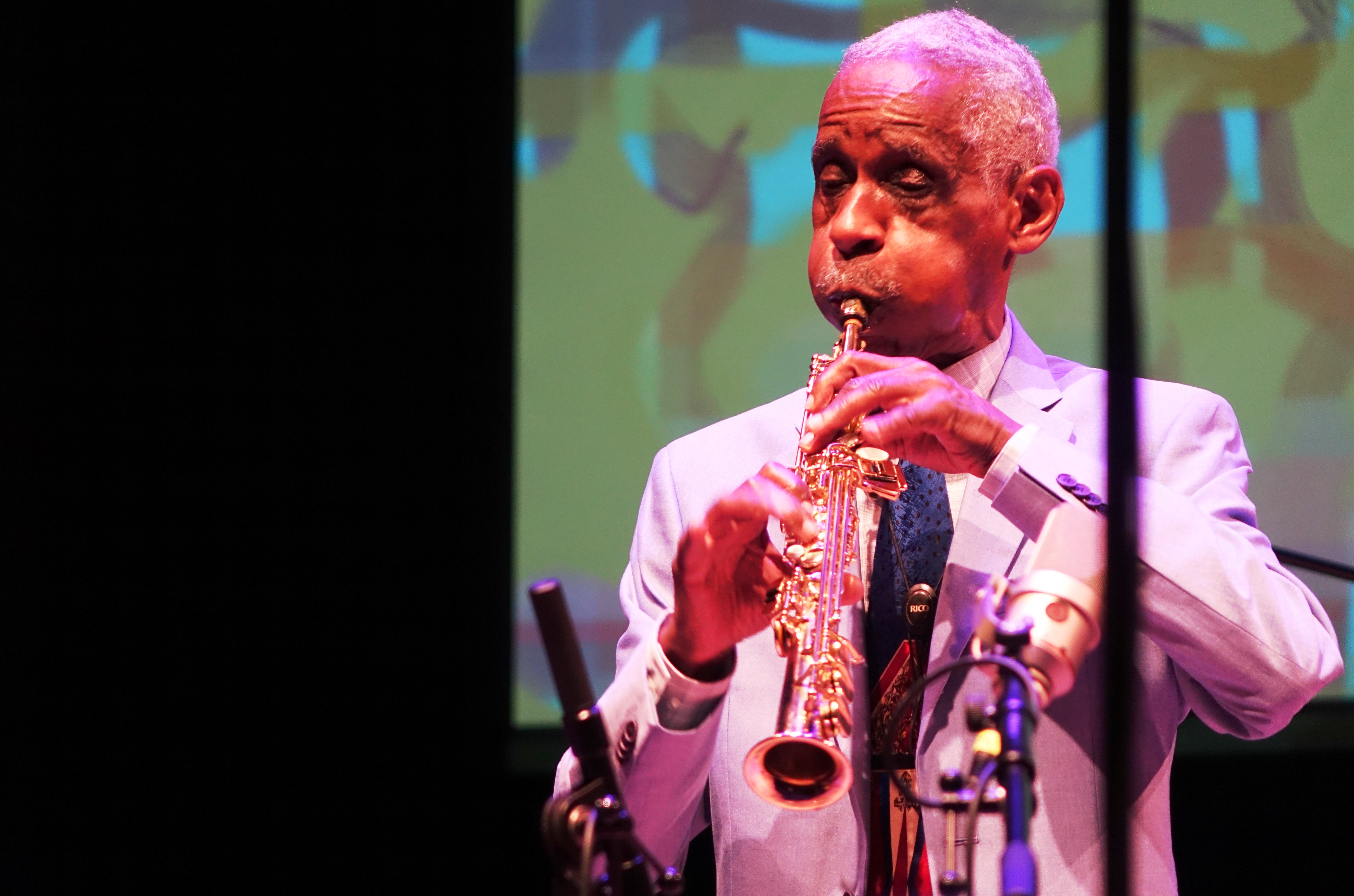 Roscoe Mitchell at Roulette, Brooklyn in May 2018