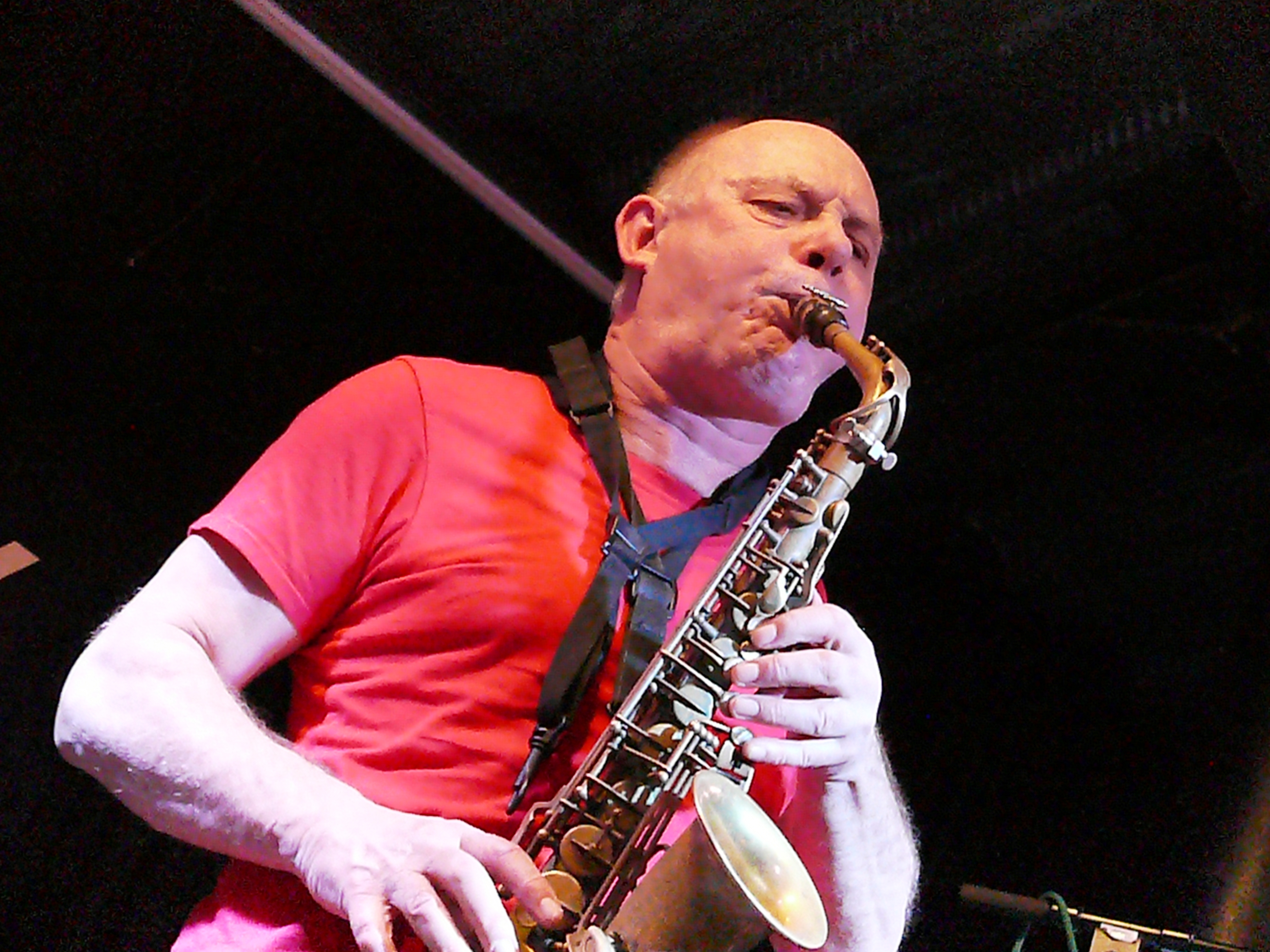 Alan Wilkinson at the Vortex, London in February 2017