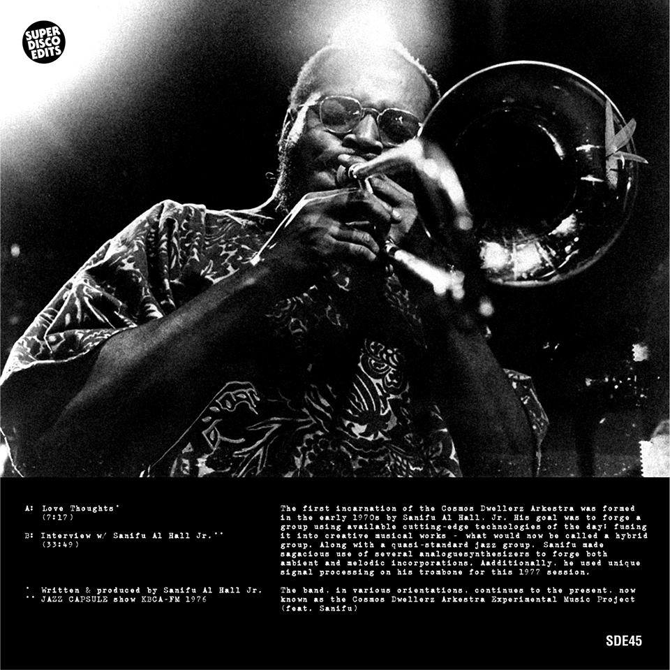 Love Thoughts (back cover) — jazz photo by Sanifu Hall | All About Jazz