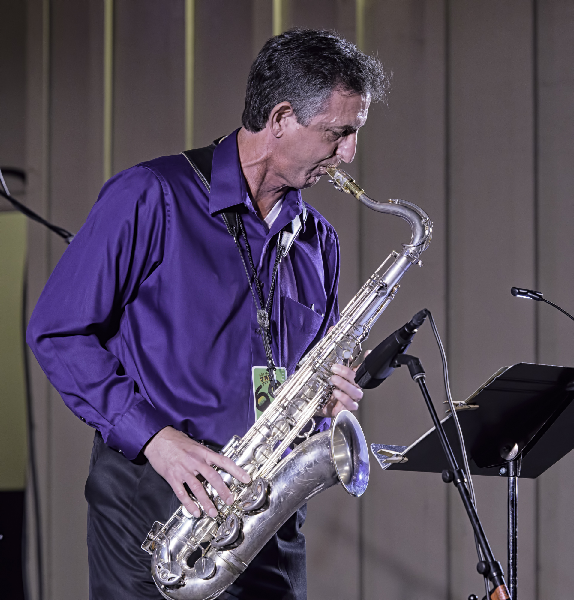 Paul Tarantino with Along Came Betty at the Monterey Jazz Festival