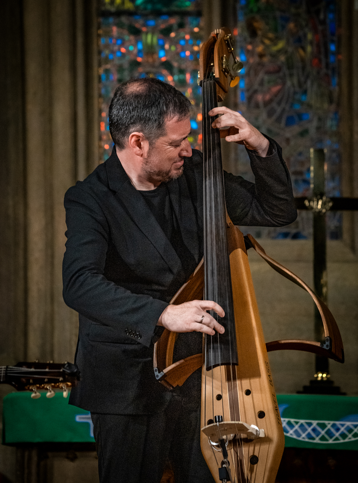 Joscho Stephen Trio at Chicago Temple — jazz photo by Sandra Kozintseva | All About Jazz