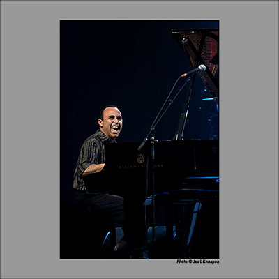 Michel Camillo, Jazz in Marciac, France, August 2004