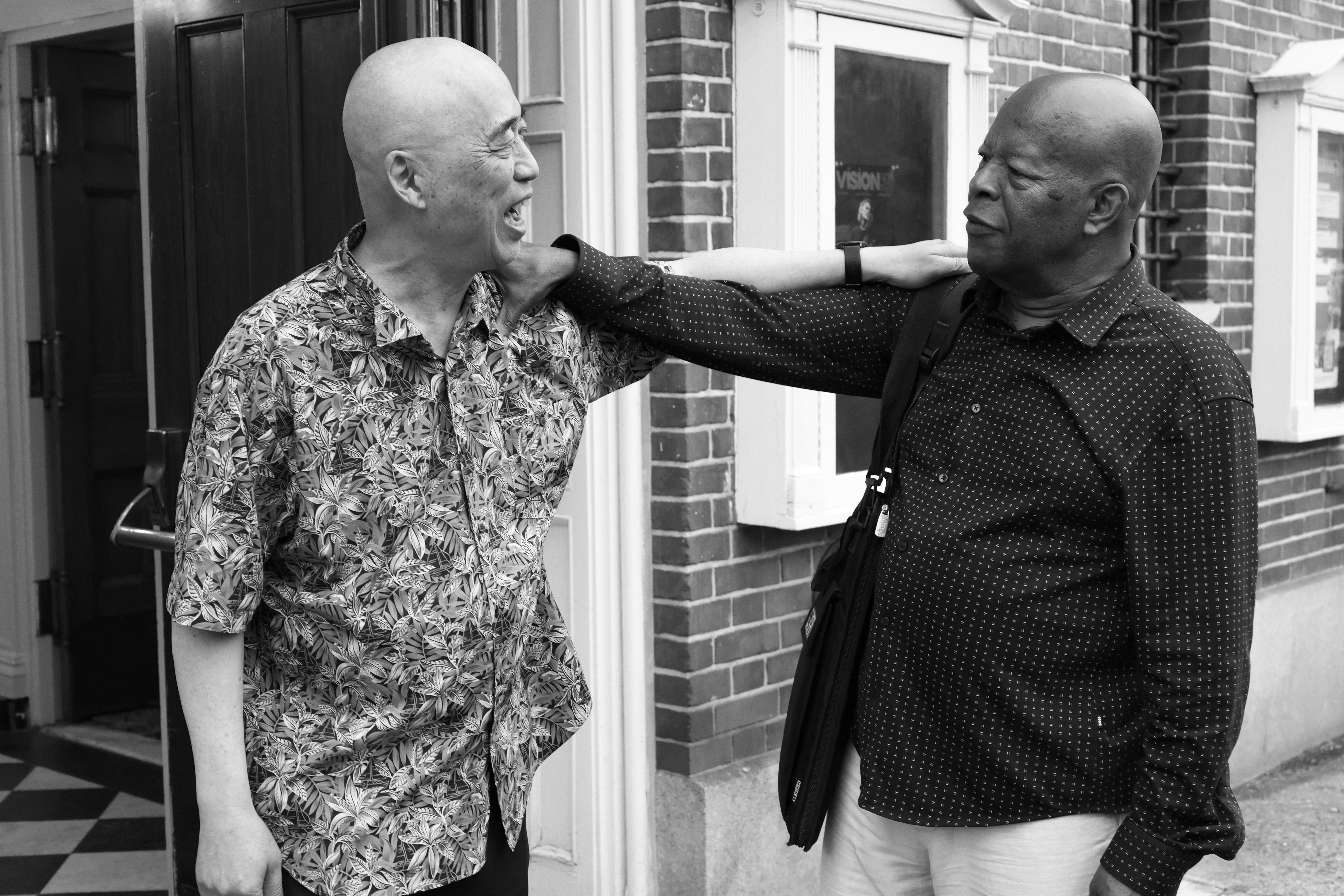 Jason Kao Hwang - William Hooker — jazz photo by Luciano Rossetti | All About Jazz