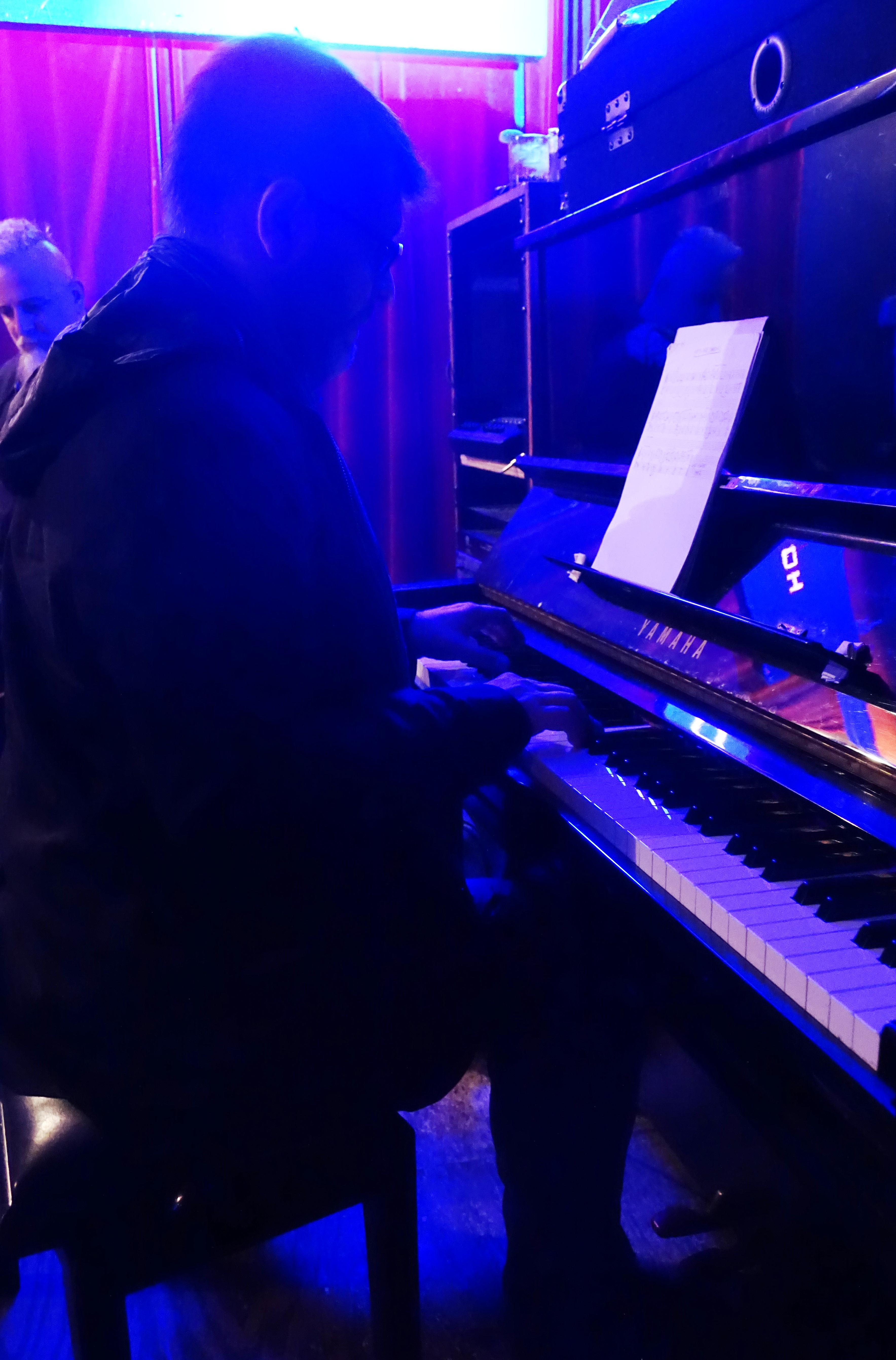 Lucian Ban at Barbes, Brooklyn in May 2018