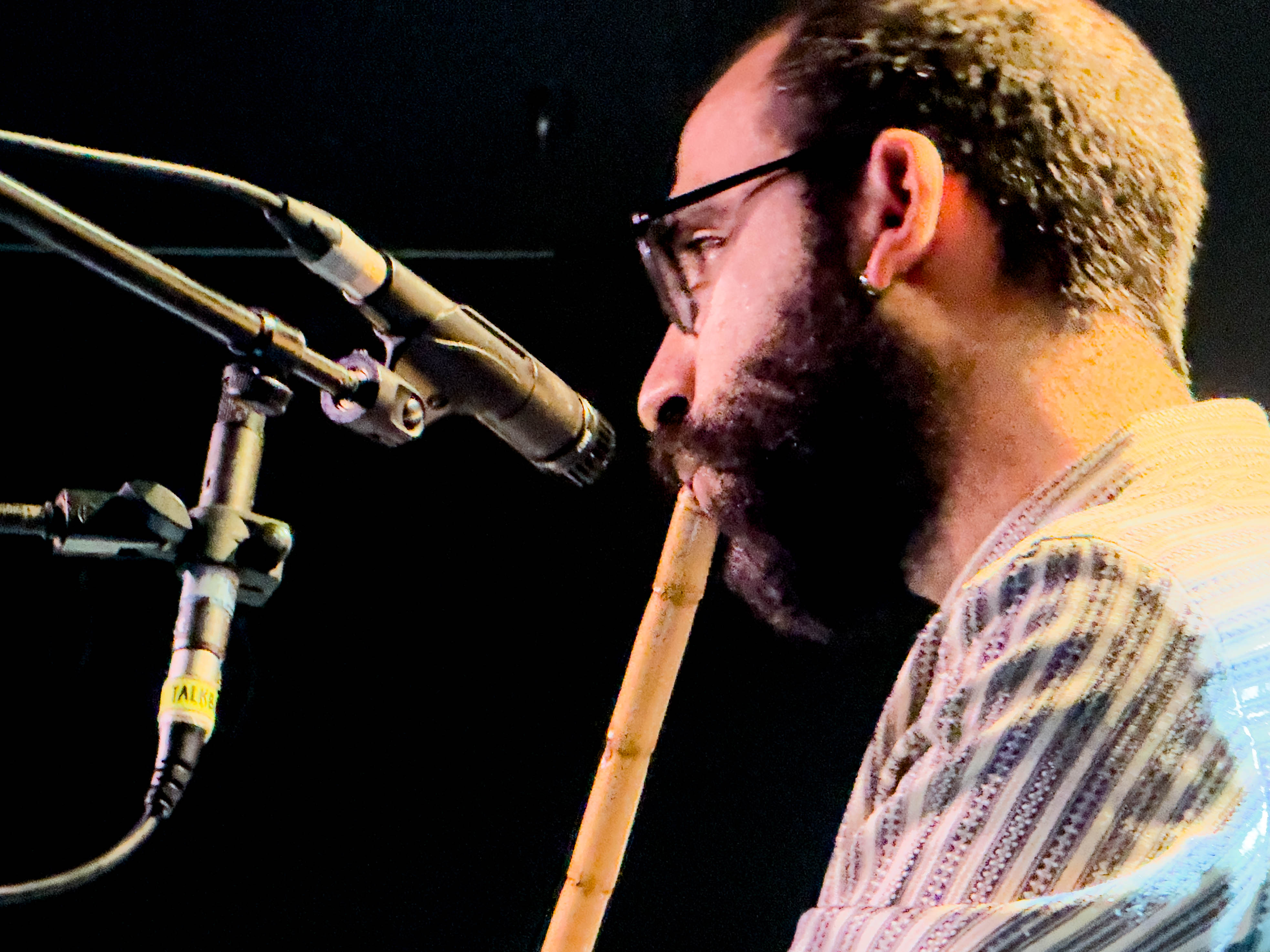 Faris Ishaq performs at Oslo Bar in Hackney, London on 6 May 2025 hosted by Through The Noise (noisenigh239) — jazz photo by Richard Lipman | All About Jazz