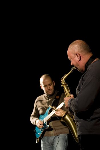 Henryk Miskiewicz &Amp; Marek Napiorkowski of Full Drive II - Gdansk Jazz Nights in Aug. 2007