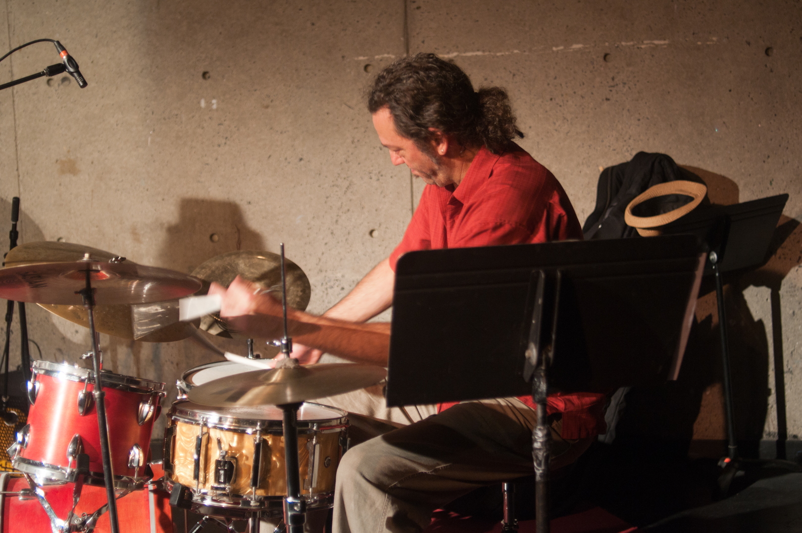 Stephen Moses with the 25 O'Clock Band at the Vision Festival 2011