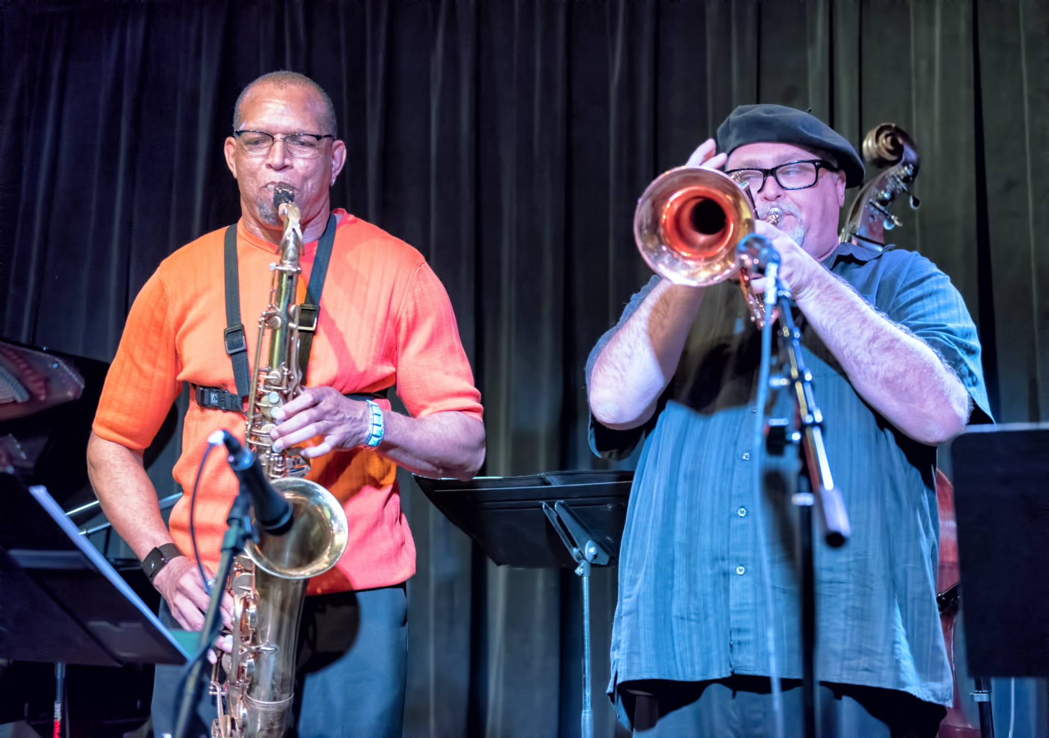 Chuck Johnson And Dmitri Matheny With The Chuck Johnson Quartet At The Nash In Phoenix