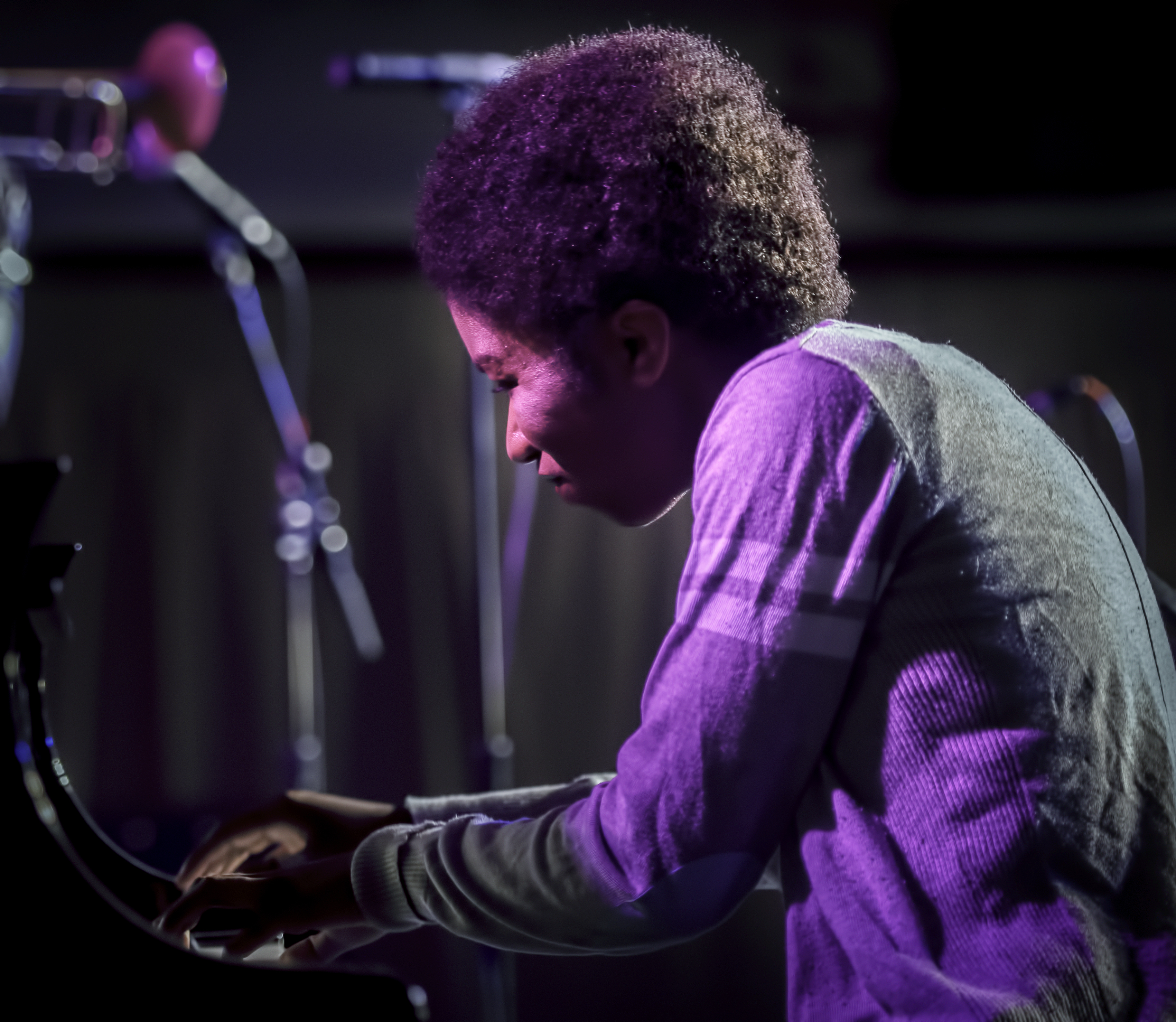 Ayana Bradley with the Akili and Ayana Bradley Quintet at the Monterey Jazz Festival 2018